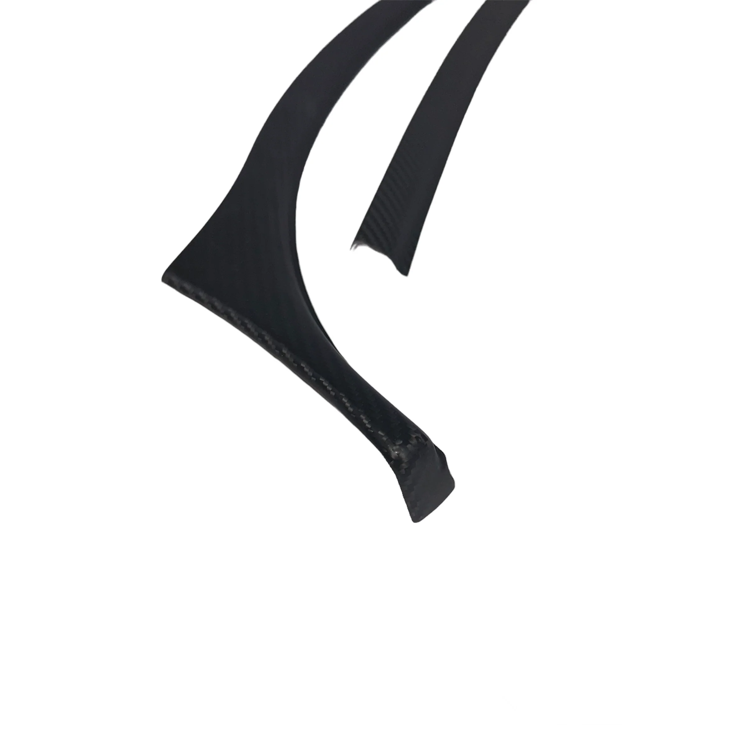 Model 3 & Y* Upper Dashboard Overlay (2 Pieces) - Real Dry Molded Carbon Fiber - Image 5