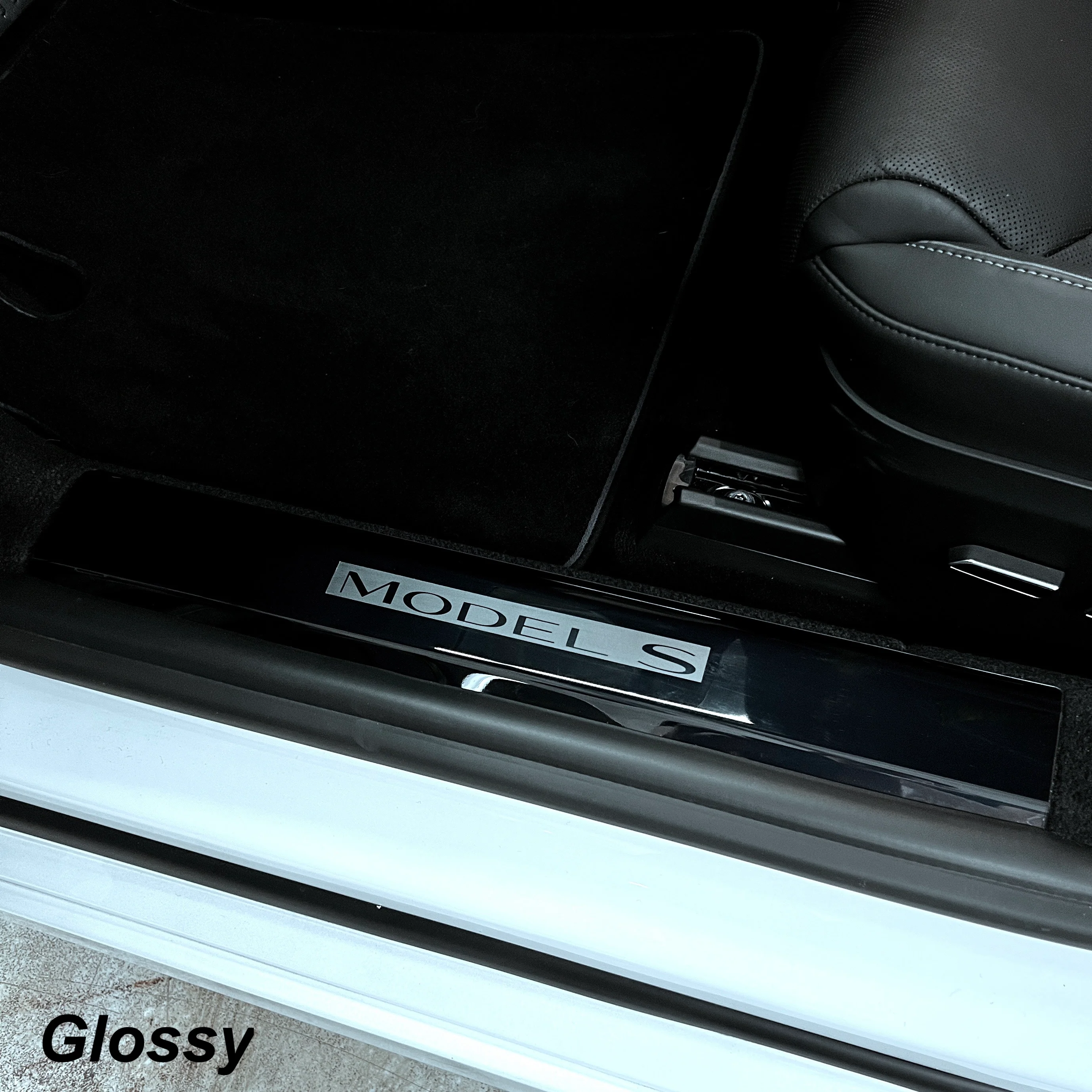 2021-2022 | Model S Front Door Sill Protection (1 Pair) - PPF Film - Image 3