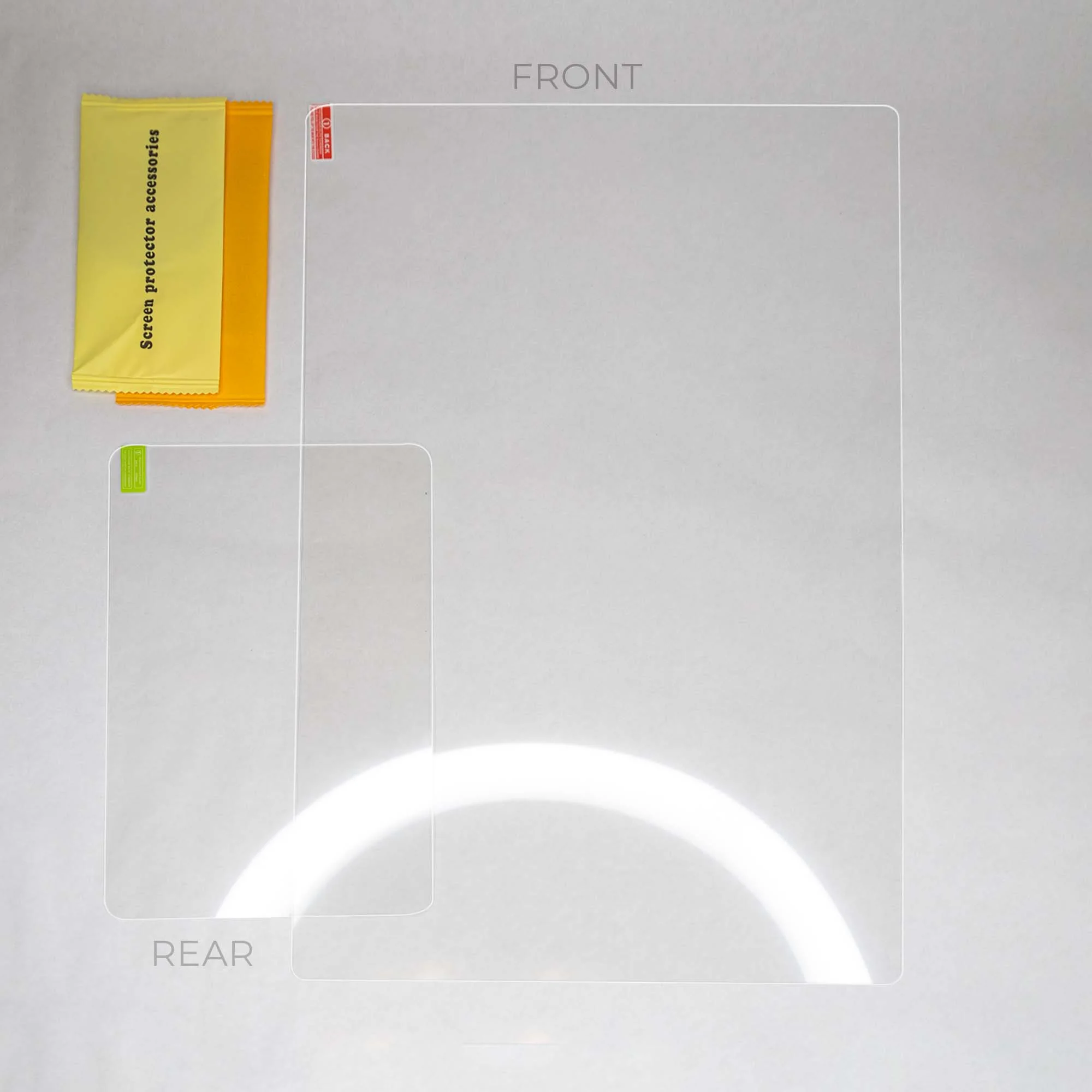 2021+ | Model S & X 9H Glass Screen Protector Kit (2 Pieces - Front & Rear Displays) - Image 5