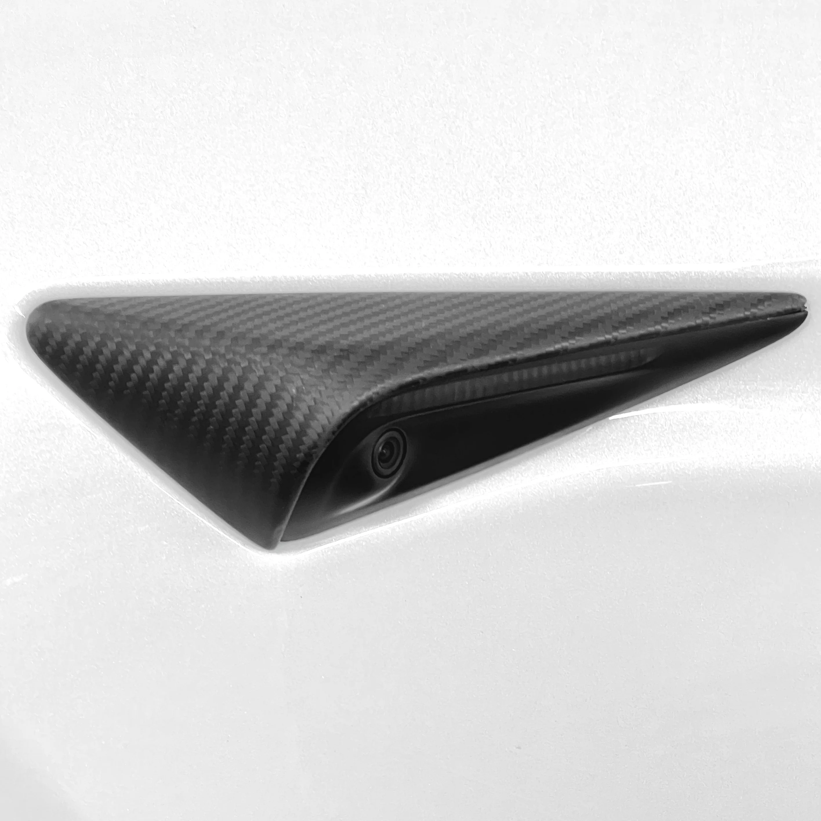 2021-2022 | Model S Top Half Style Turn Signal Overlays (1 Pair) - Fits Hardware 3.0 - Real Dry Molded Carbon Fiber - Image 10