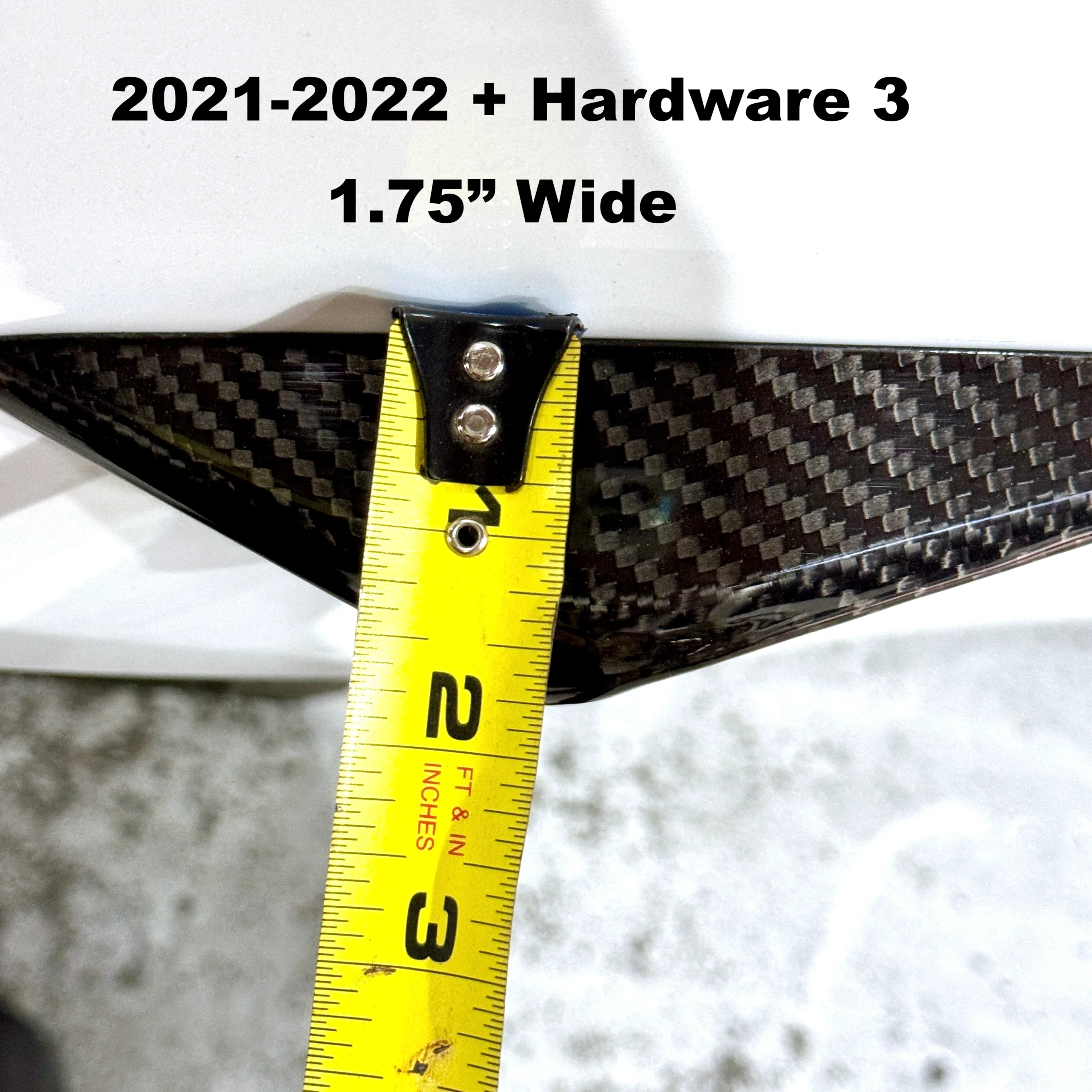 2021-2022 | Model S Top Half Style Turn Signal Overlays (1 Pair) - Fits Hardware 3.0 - Real Dry Molded Carbon Fiber - Image 20