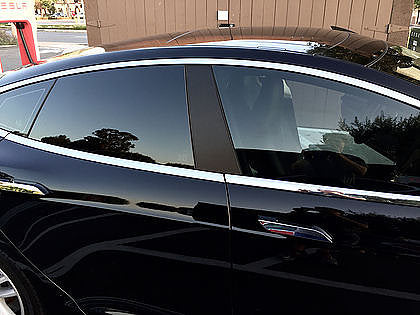 Model S B-Pillar Accent Wrap Decals - Pre Autopilot 2 Only - Image 4