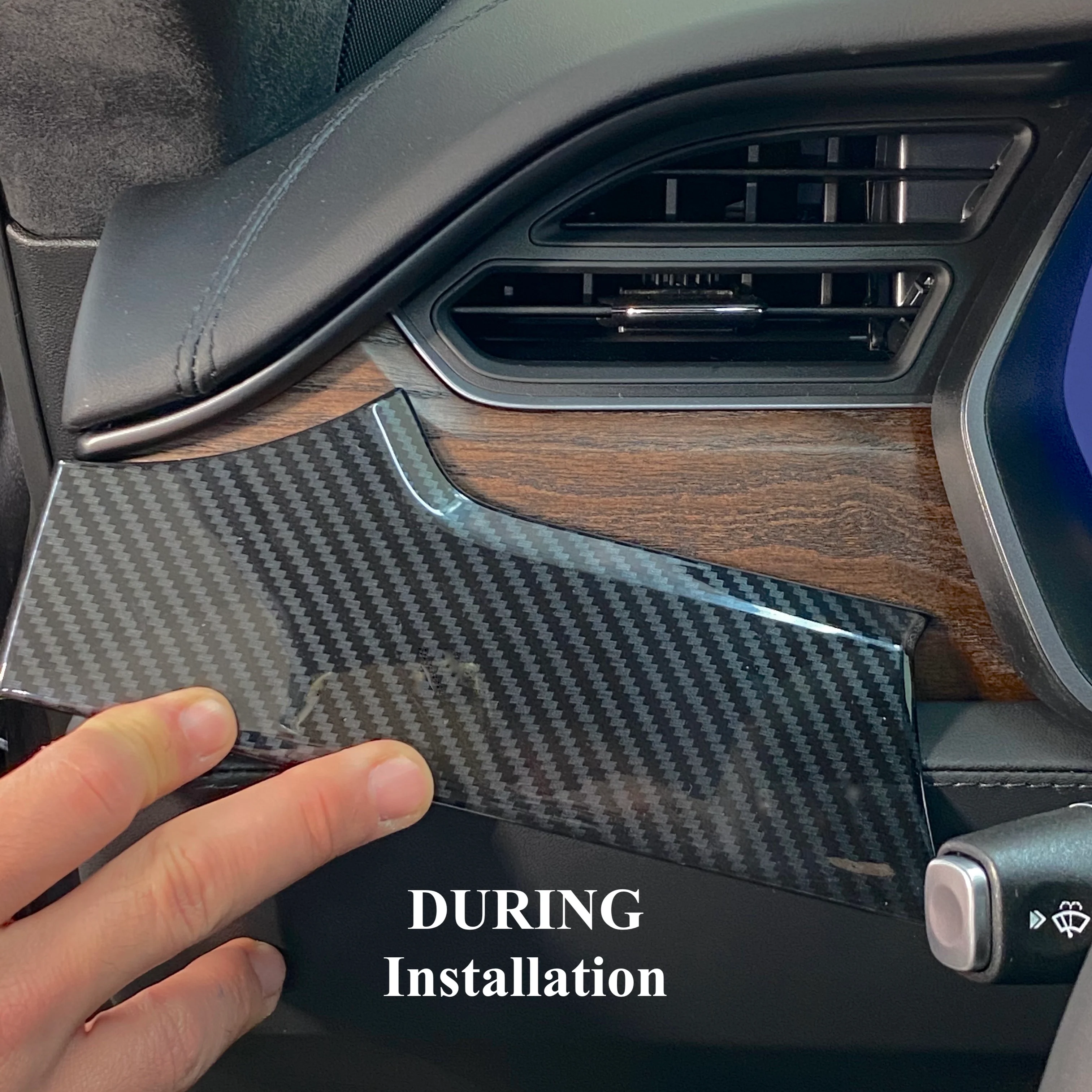 2012-2021 | Model S & X Dashboard & Center Console Upgrade Kit (7 Pieces) - Hydro Carbon Fiber Coated - Image 5