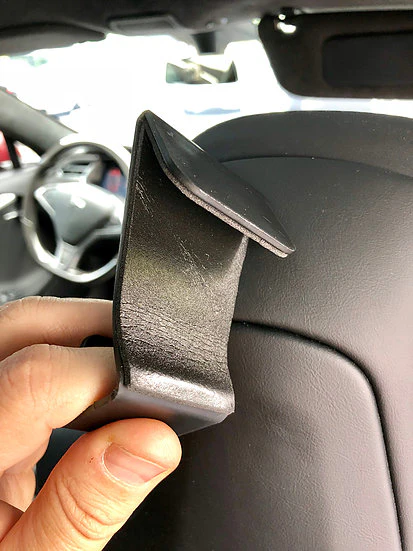 Model S3X Coat Hooks (1 Pair) - Plastic with Foam Protection - Image 4