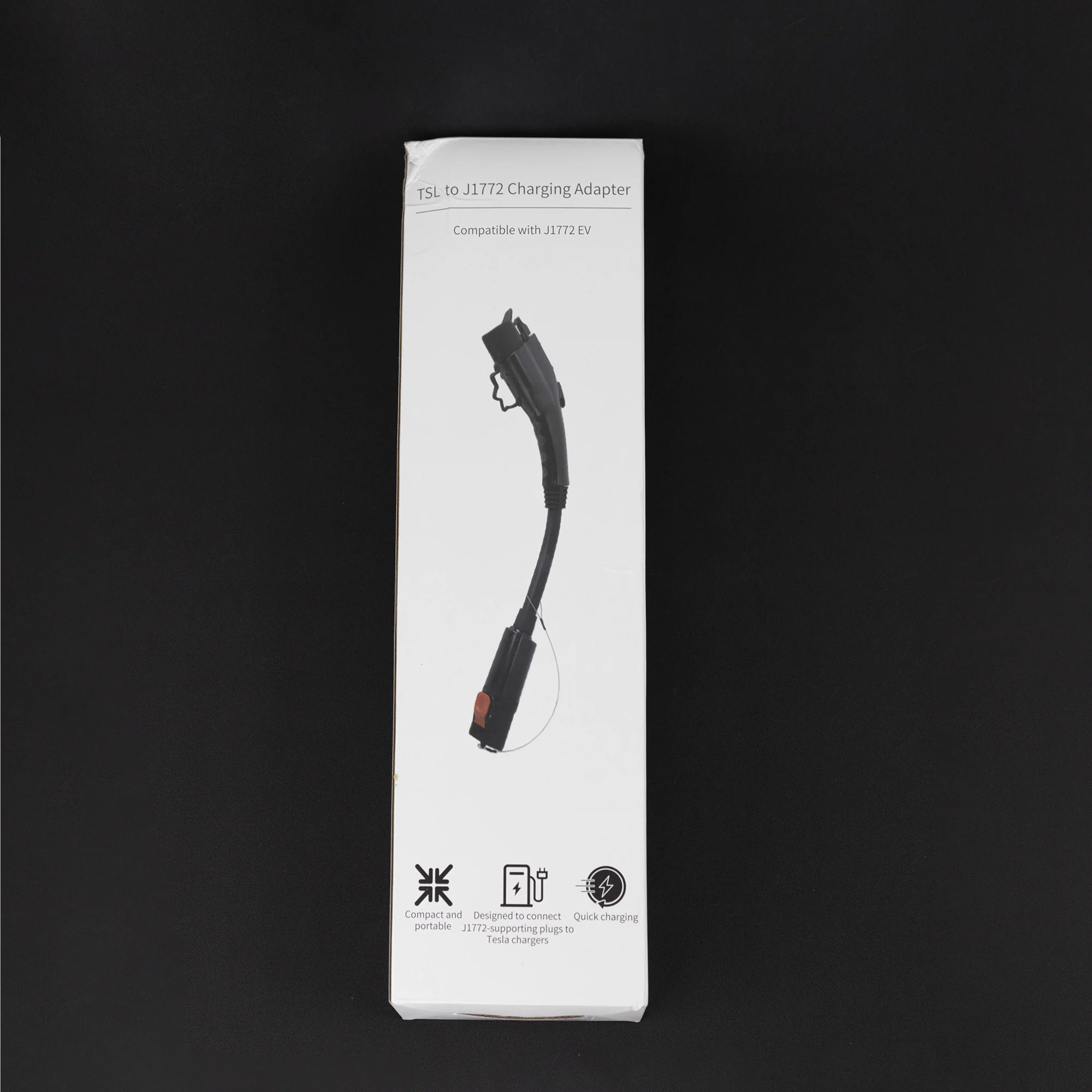 Non TESLA Charging Cable Adapter (Tesla to J1772 Standard) Long Handle (60 Amp Max) - Image 6