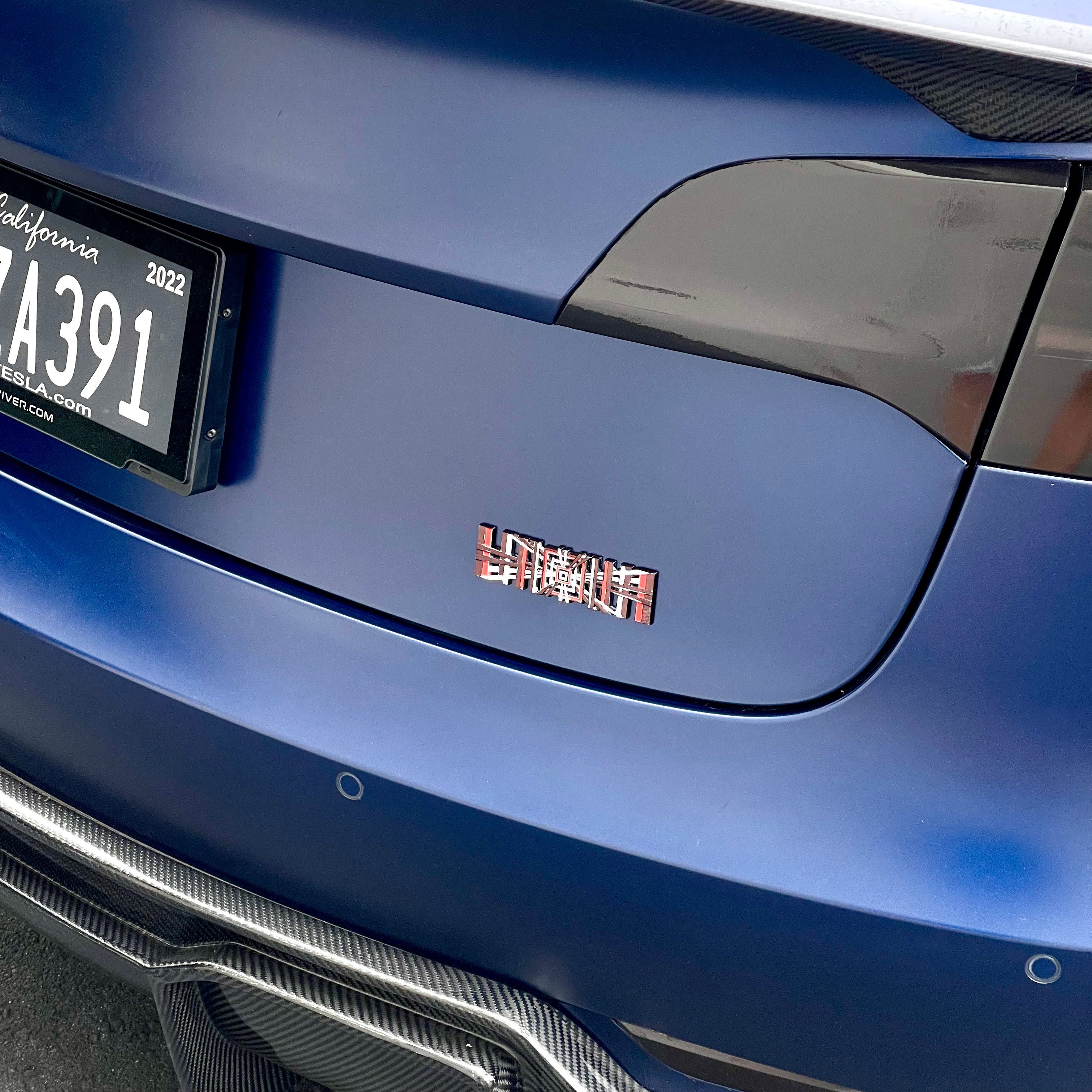 Tesla Plaid Spaceballs Tribute, Die-Cast Aluminum Badge Trunk Emblem - PLAID - Image 14