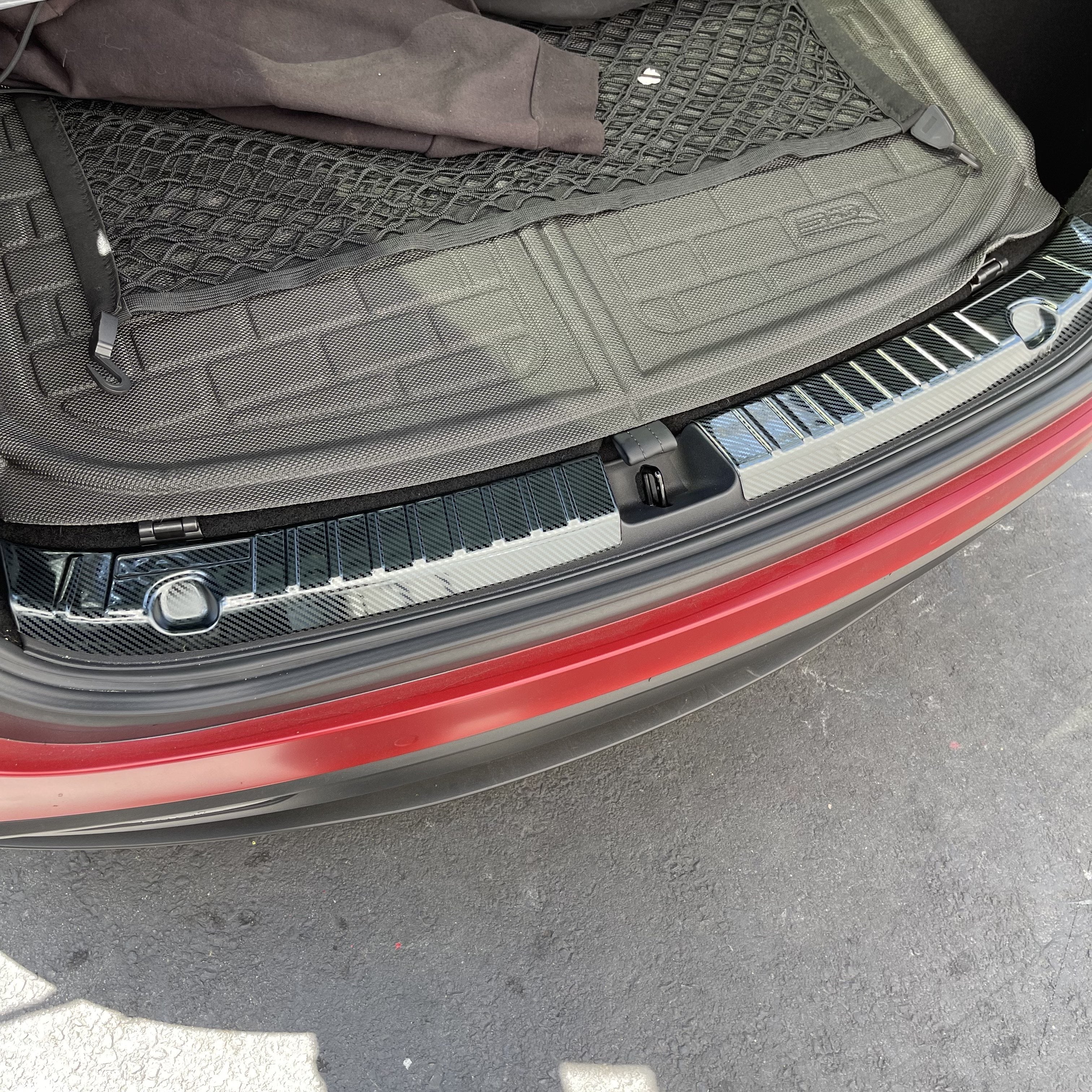 2020-2025 | Model Y Trunk Sill Plate Cover - Stainless Steel - Image 3