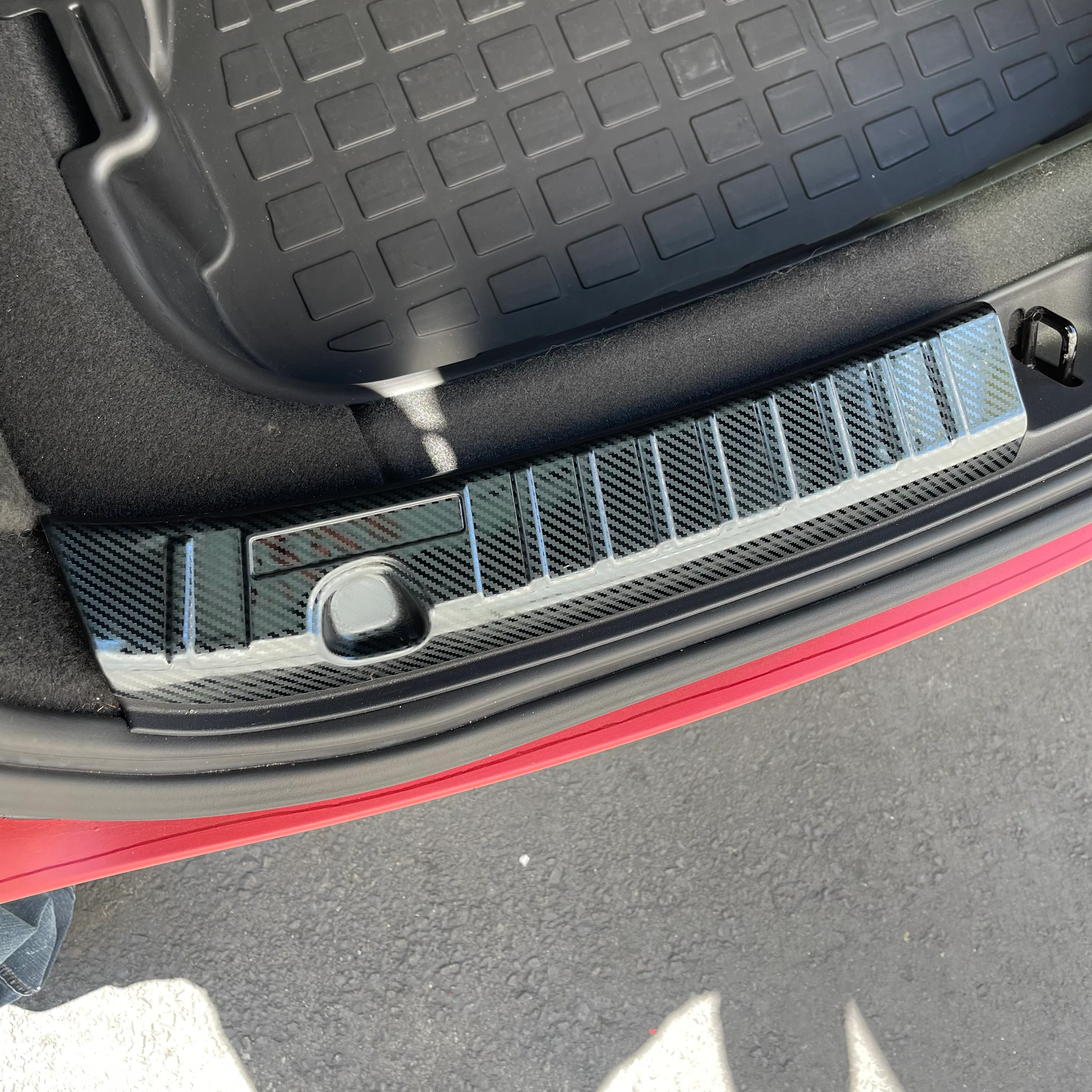 2020-2025 | Model Y Trunk Sill Plate Cover - Stainless Steel - Image 6