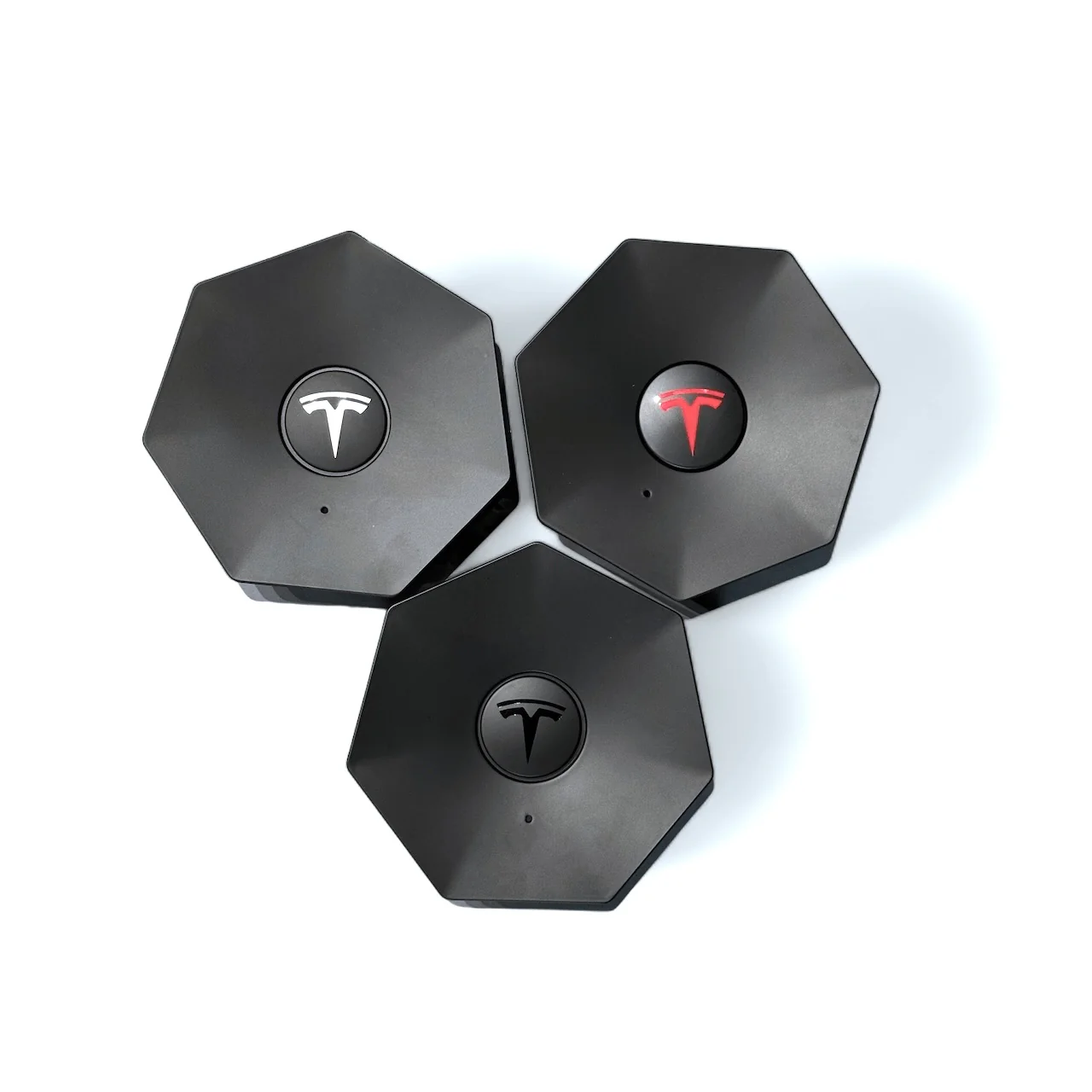 Cybertruck Heptagon Center Wheel Caps & Lug Nut Covers (Set of 4) - Version 1.0 - Image 3