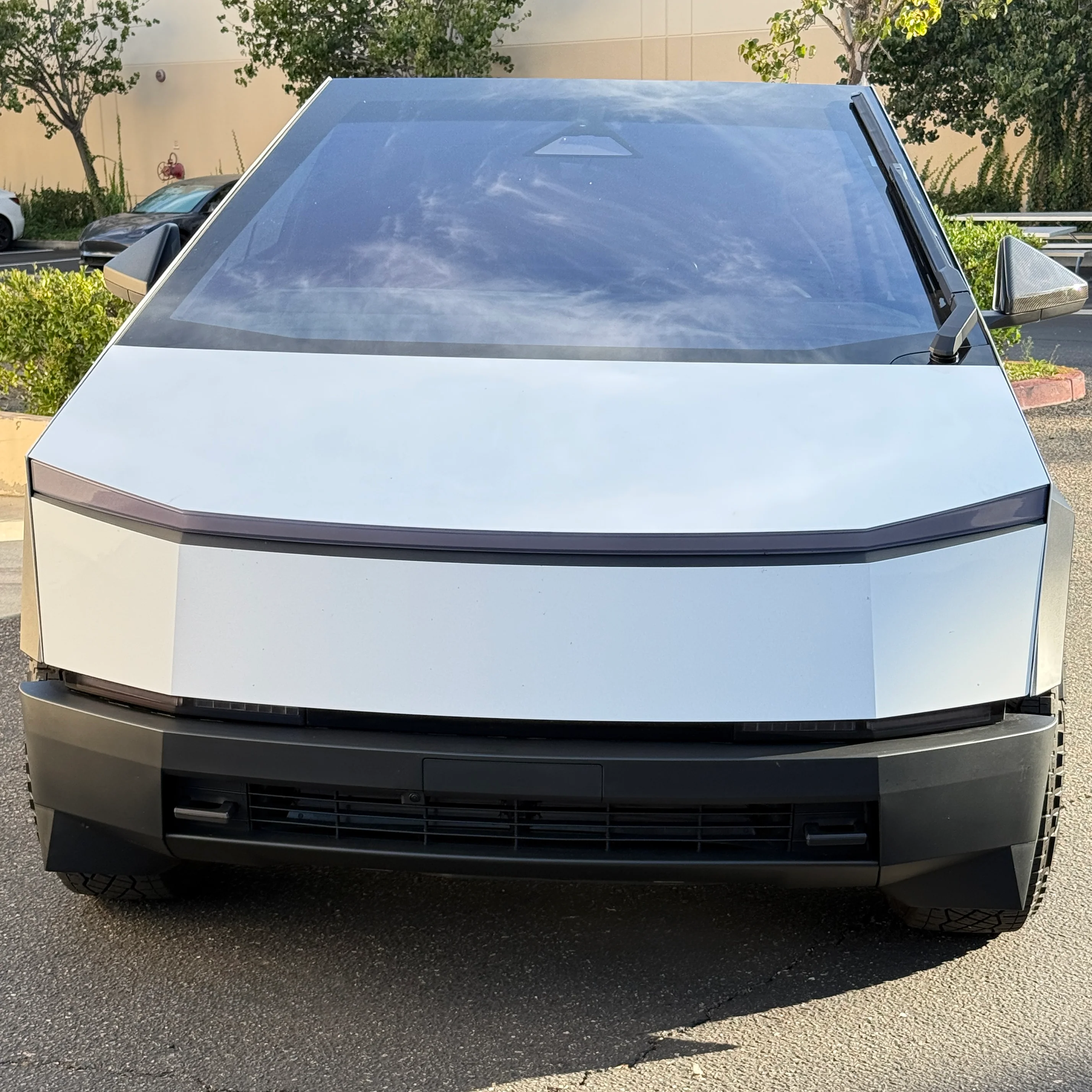 Cybertruck Front Lightbar & Headlight Protection Film (3 Piece) - Clear, Smoked, or Colored - Image 4