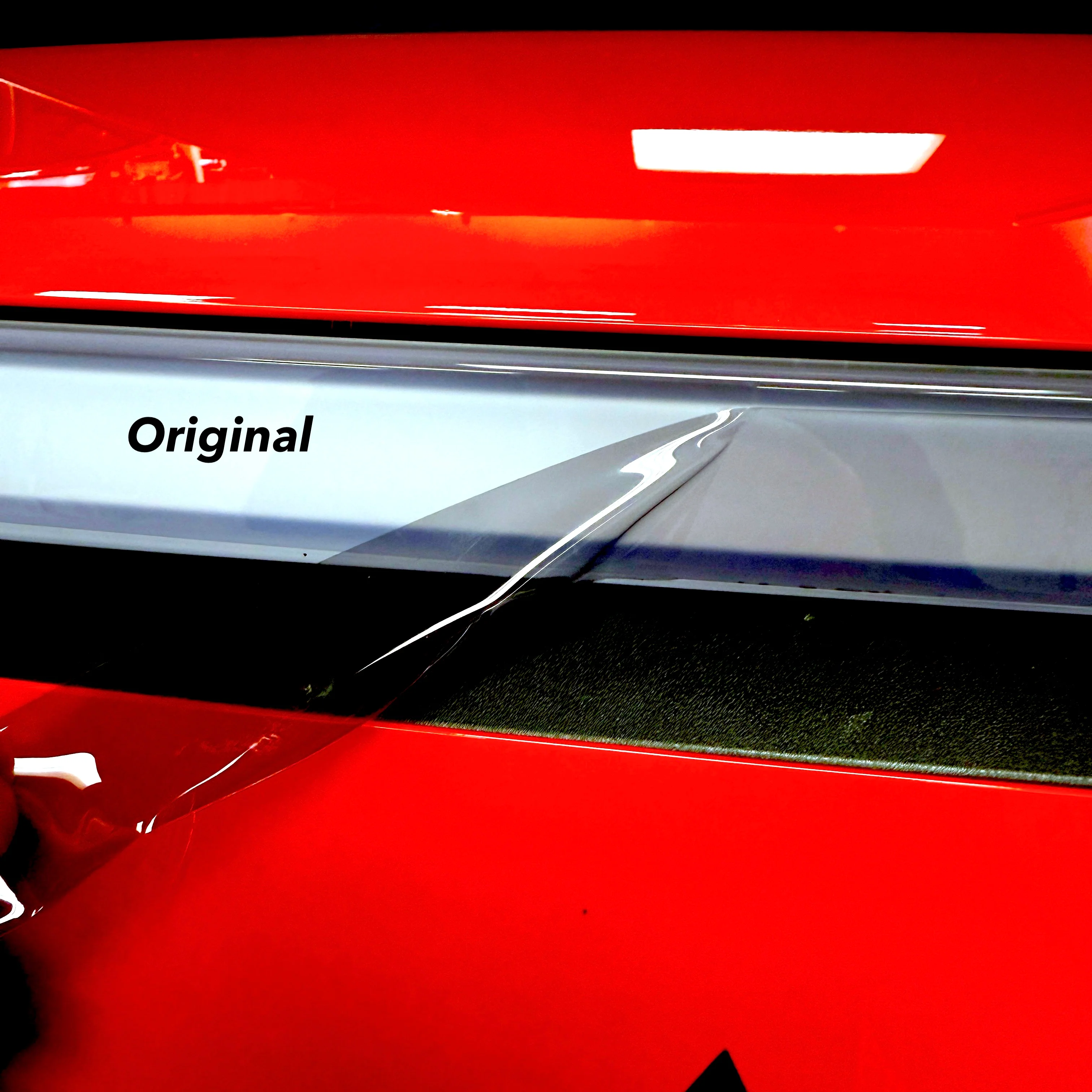 Cybertruck Front Lightbar & Headlight Protection Film (3 Piece) - Clear, Smoked, or Colored - Image 7