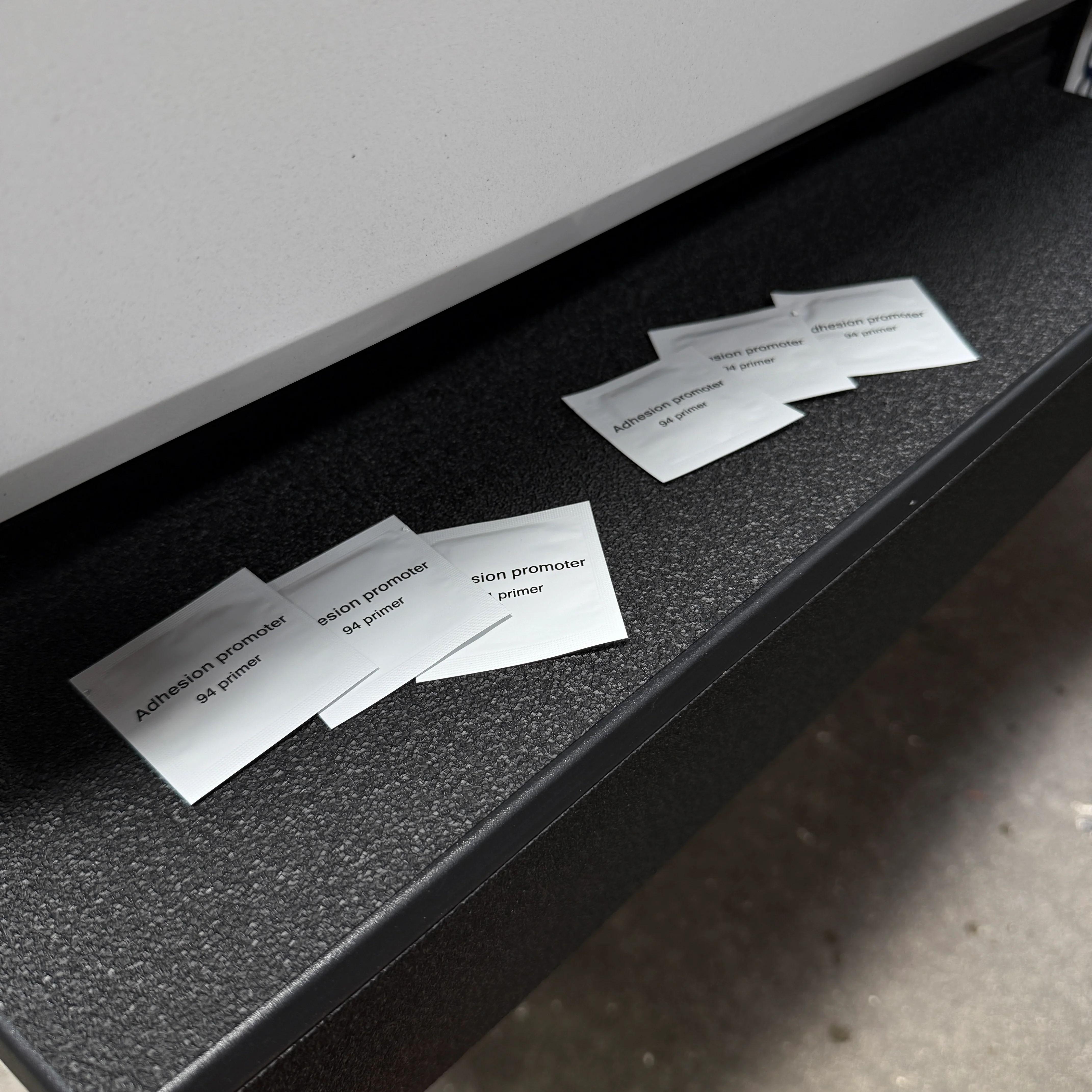 Cybertruck Rear Bumper Kit Textured Vinyl Armor (8 Pieces) Spray-On Bed Liner Look - Image 7