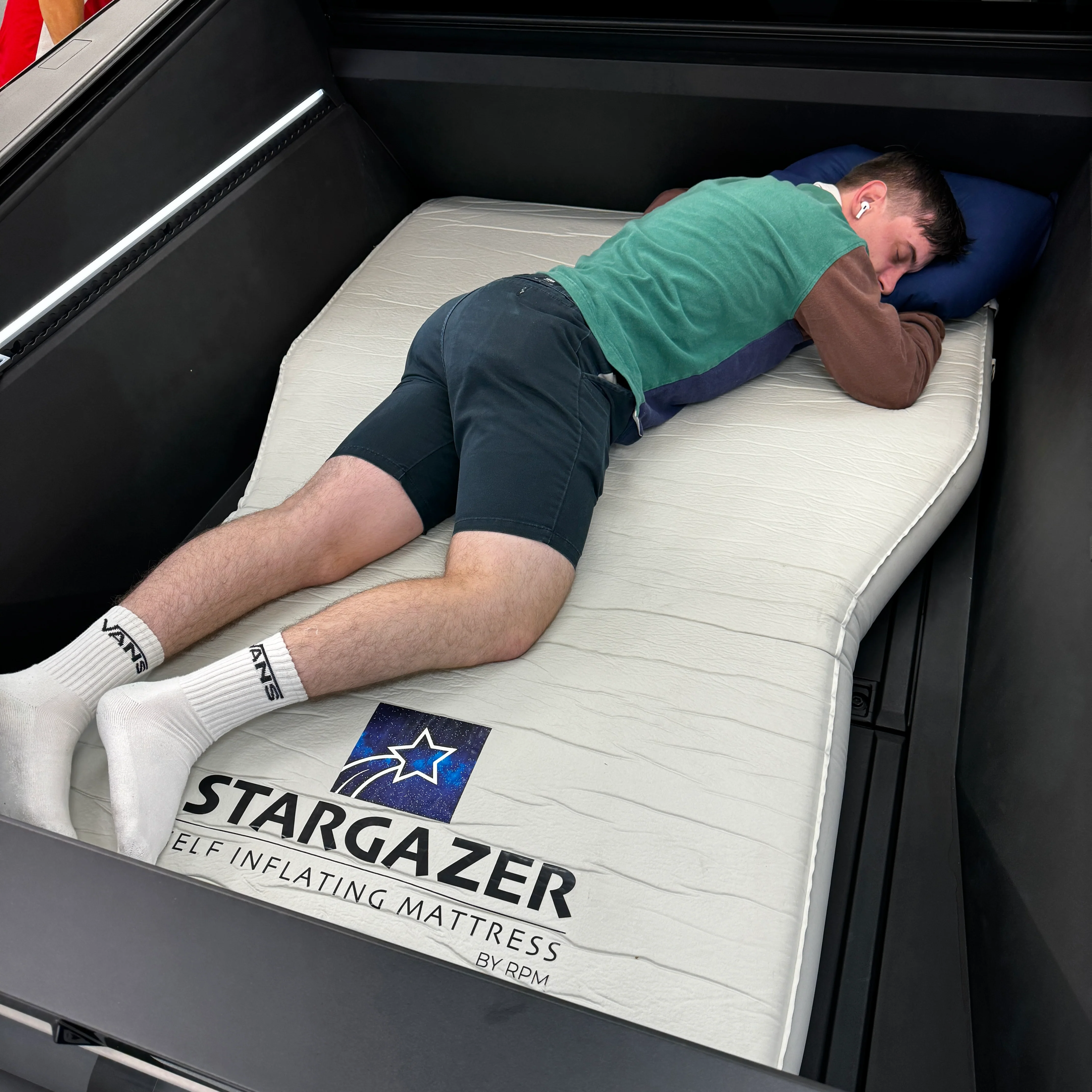 Cybertruck Stargazer Self-Inflating Memory Foam Mattress,  Pump & Bag.  Free USA Ground Shipping - Image 4