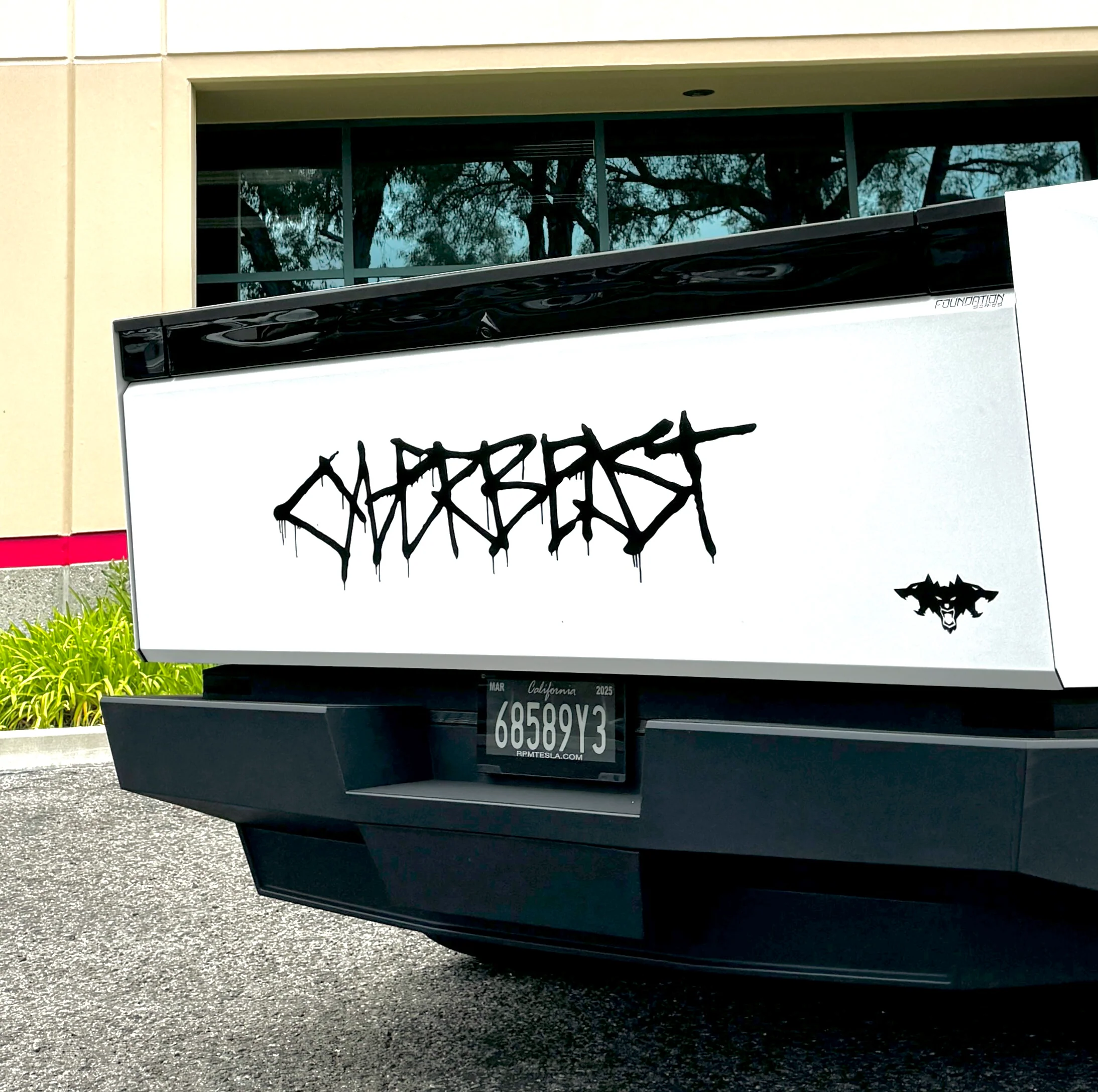 Cybertruck / Cyberbeast Tailgate Vinyl Logo Decal - Variety* - Image 12
