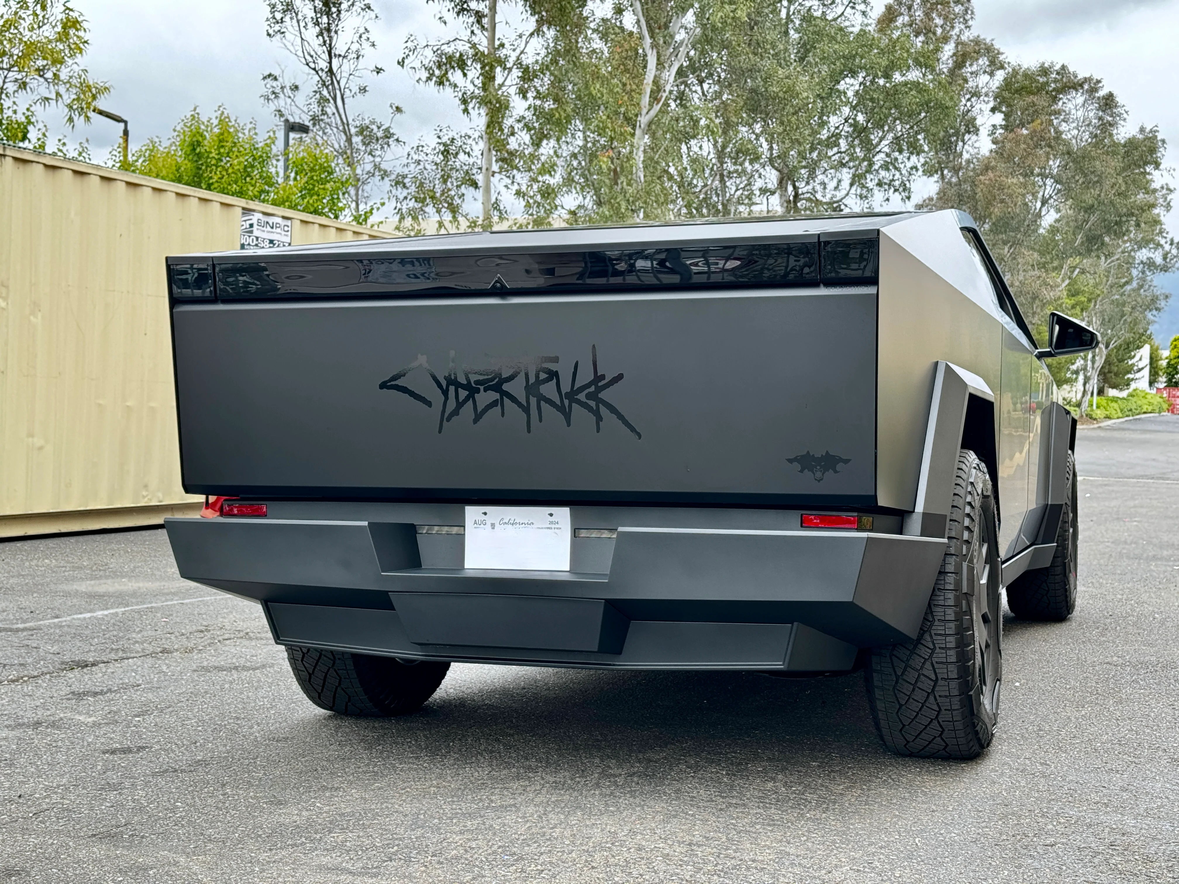Cybertruck / Cyberbeast Tailgate Vinyl Logo Decal - Variety* - Image 16