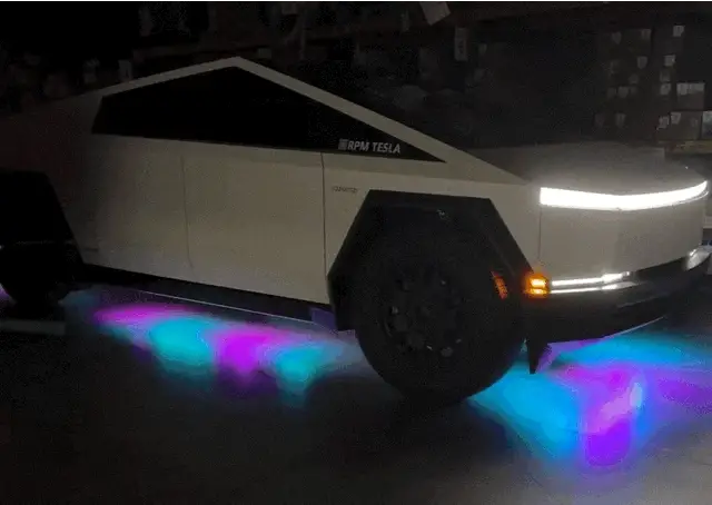 Cybertruck UnderGlow Bluetooth LED Sequential Lighting Kit (Version 2.0) - With App (100's of Colors) - Image 7
