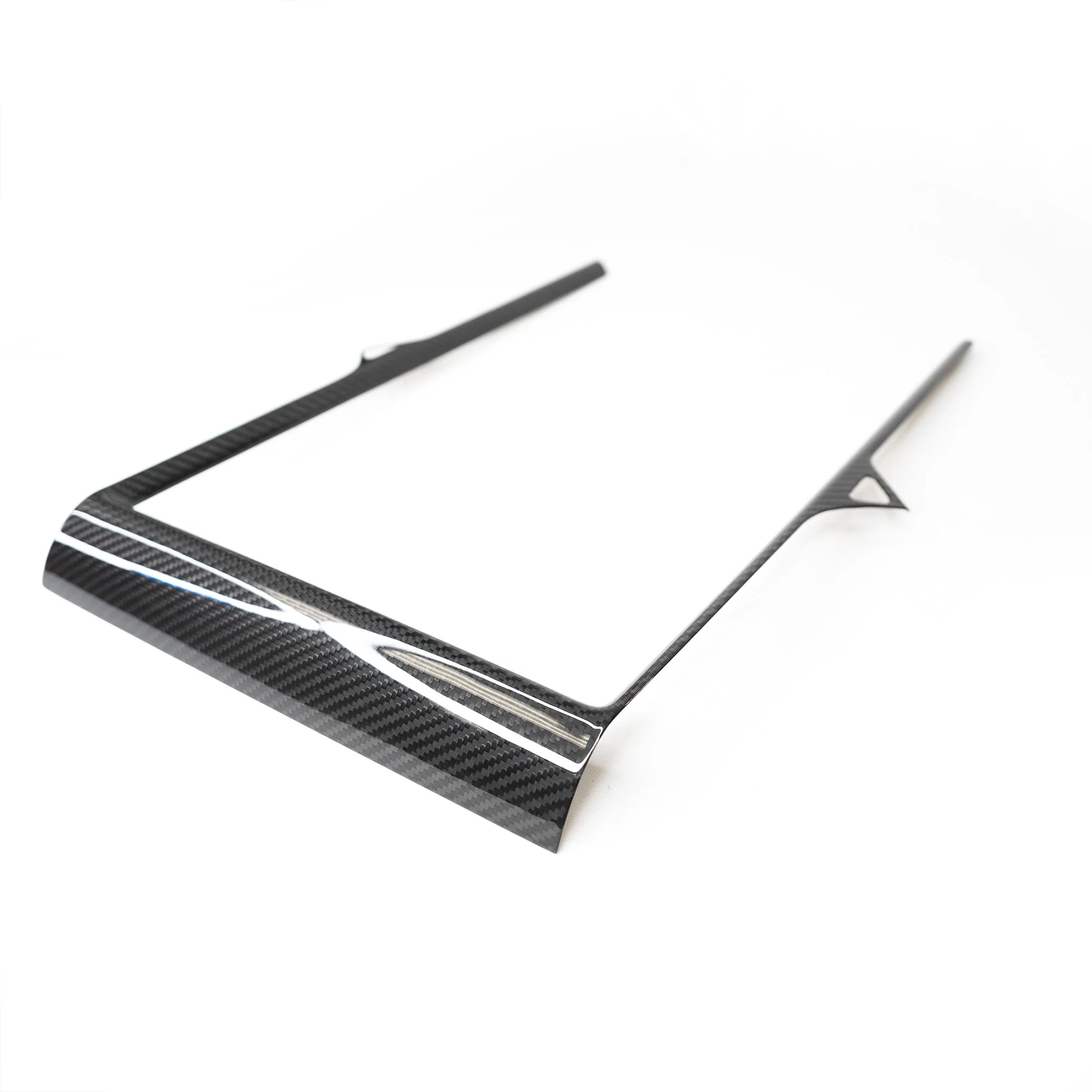 2012-2020 | Model S & X Display Screen Bezel Overlay - Real Molded Carbon Fiber - Image 7