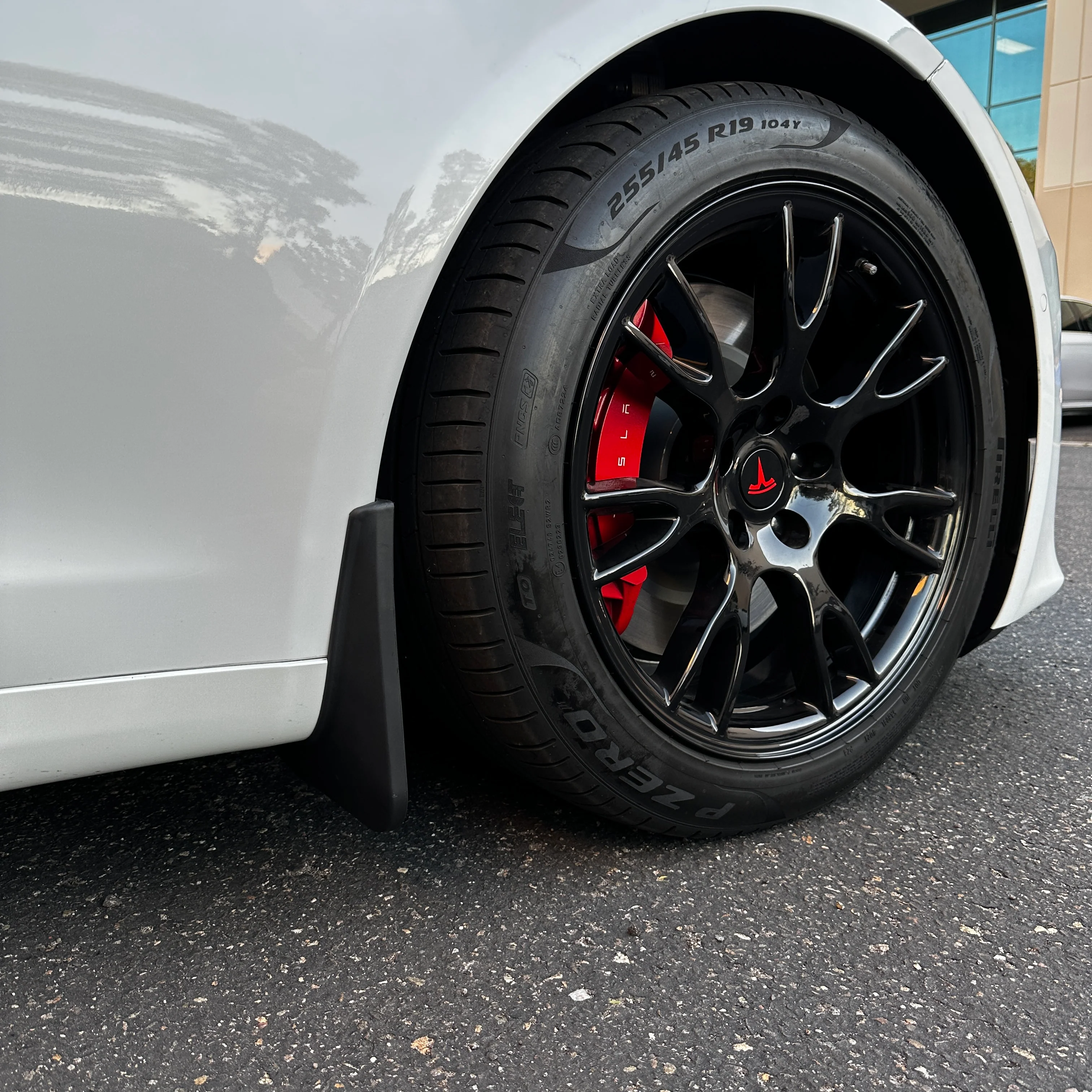 2021+ | Model S Plaid & Long Range Mud Flaps - Screwless (Set of 4) - Image 13