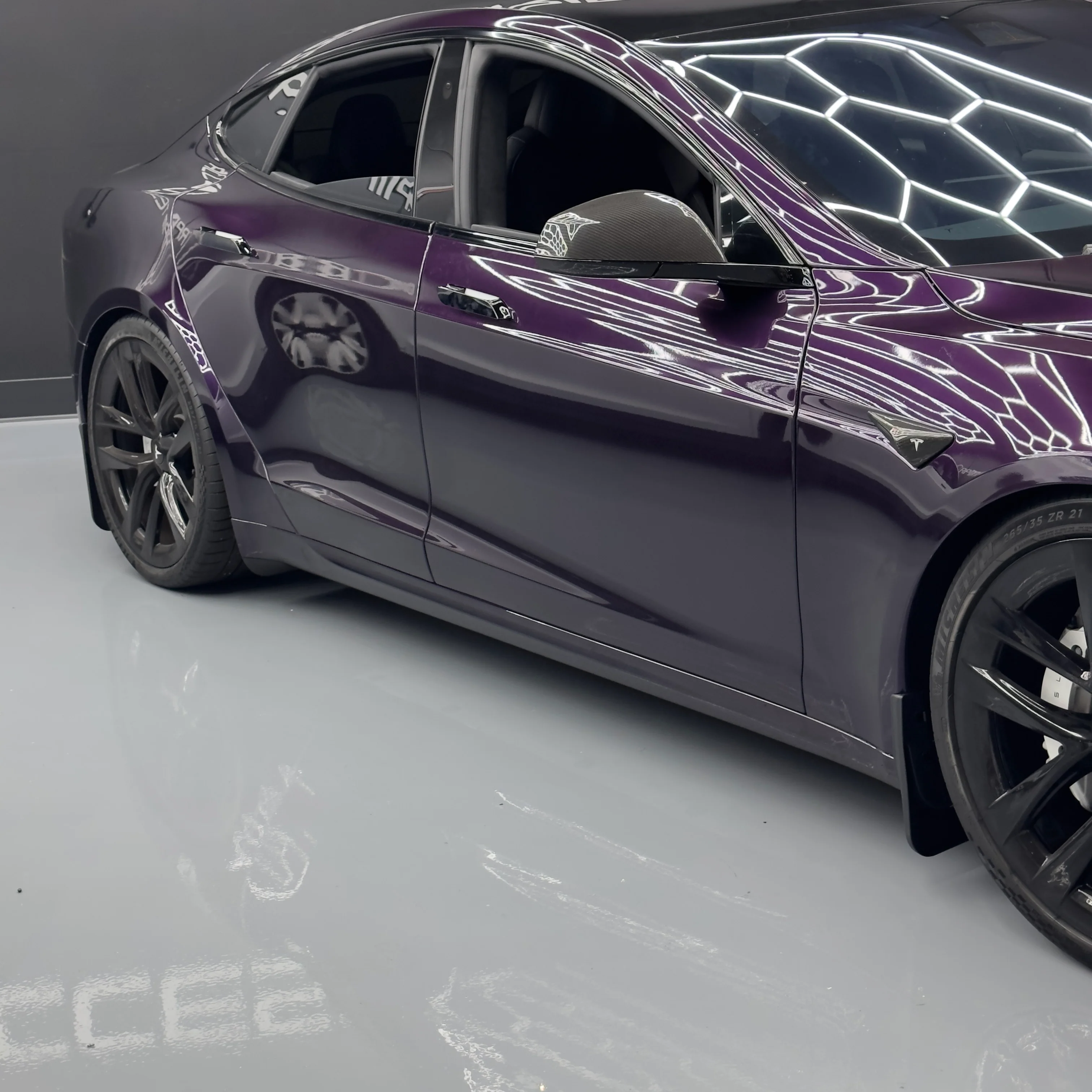 2021+ | Model S Plaid & Long Range Mud Flaps - Screwless (Set of 4) - Image 14