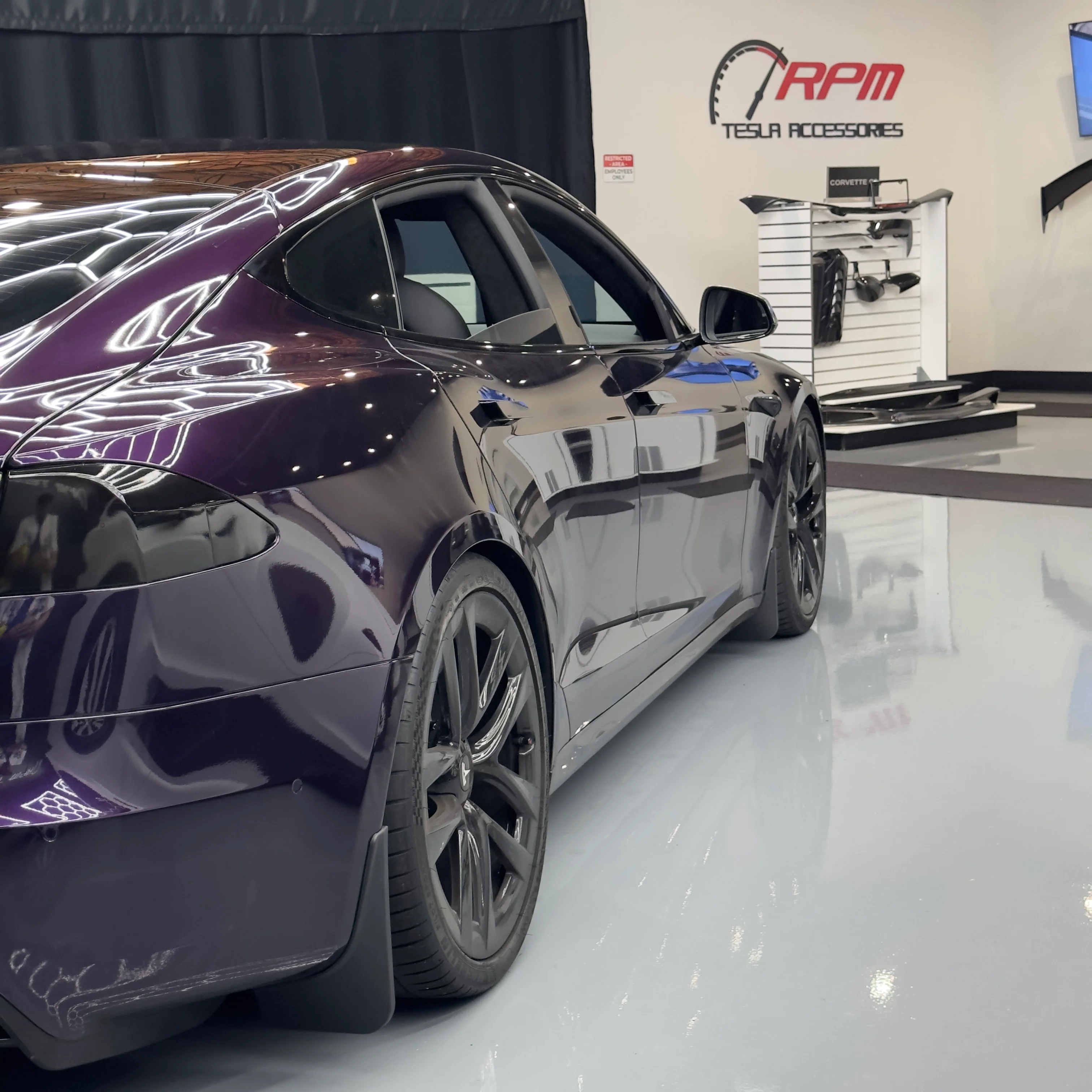 2021+ | Model S Plaid & Long Range Mud Flaps - Screwless (Set of 4) - Image 15