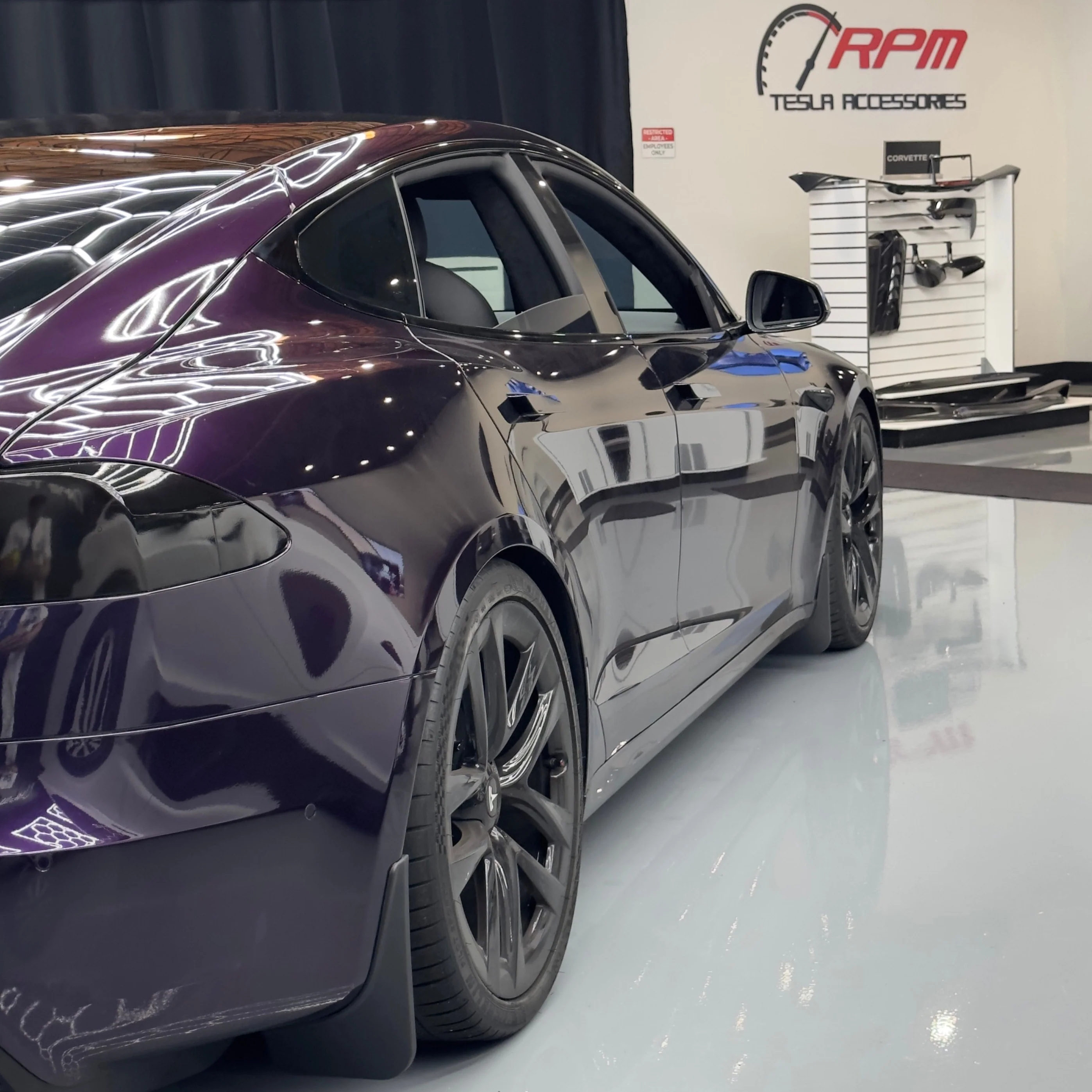 2021+ | Model S Plaid & Long Range Mud Flaps - Screwless (Set of 4) - Image 5