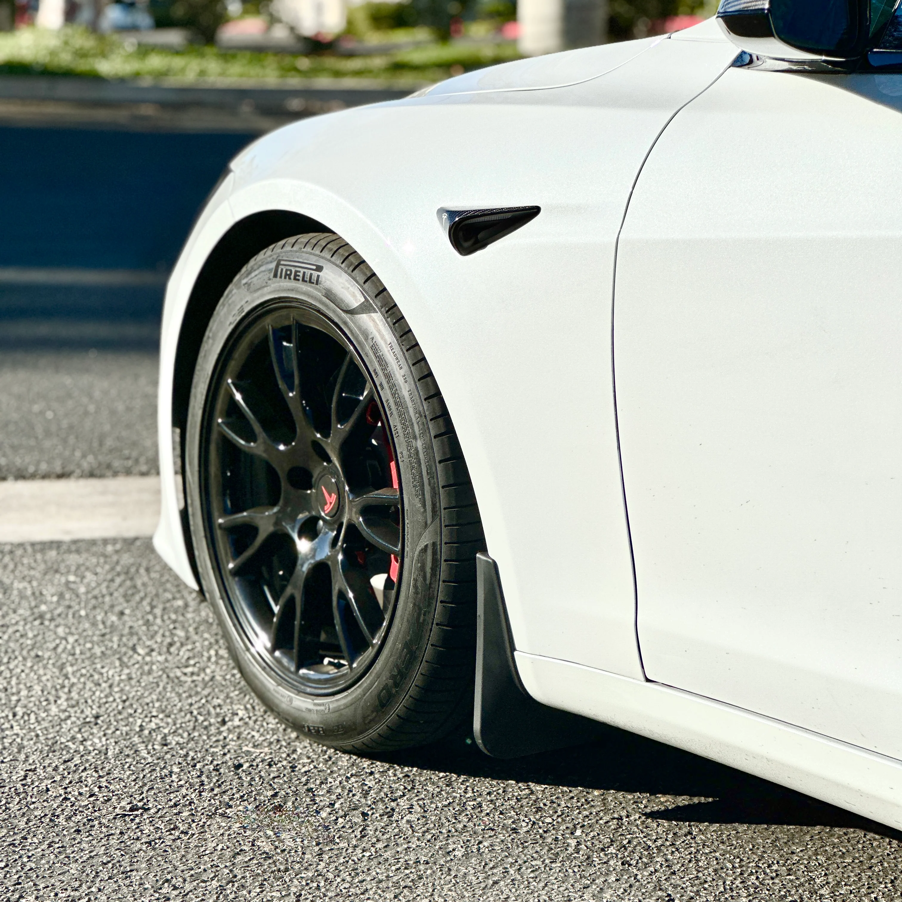 2021+ | Model S Plaid & Long Range Mud Flaps - Screwless (Set of 4) - Image 7