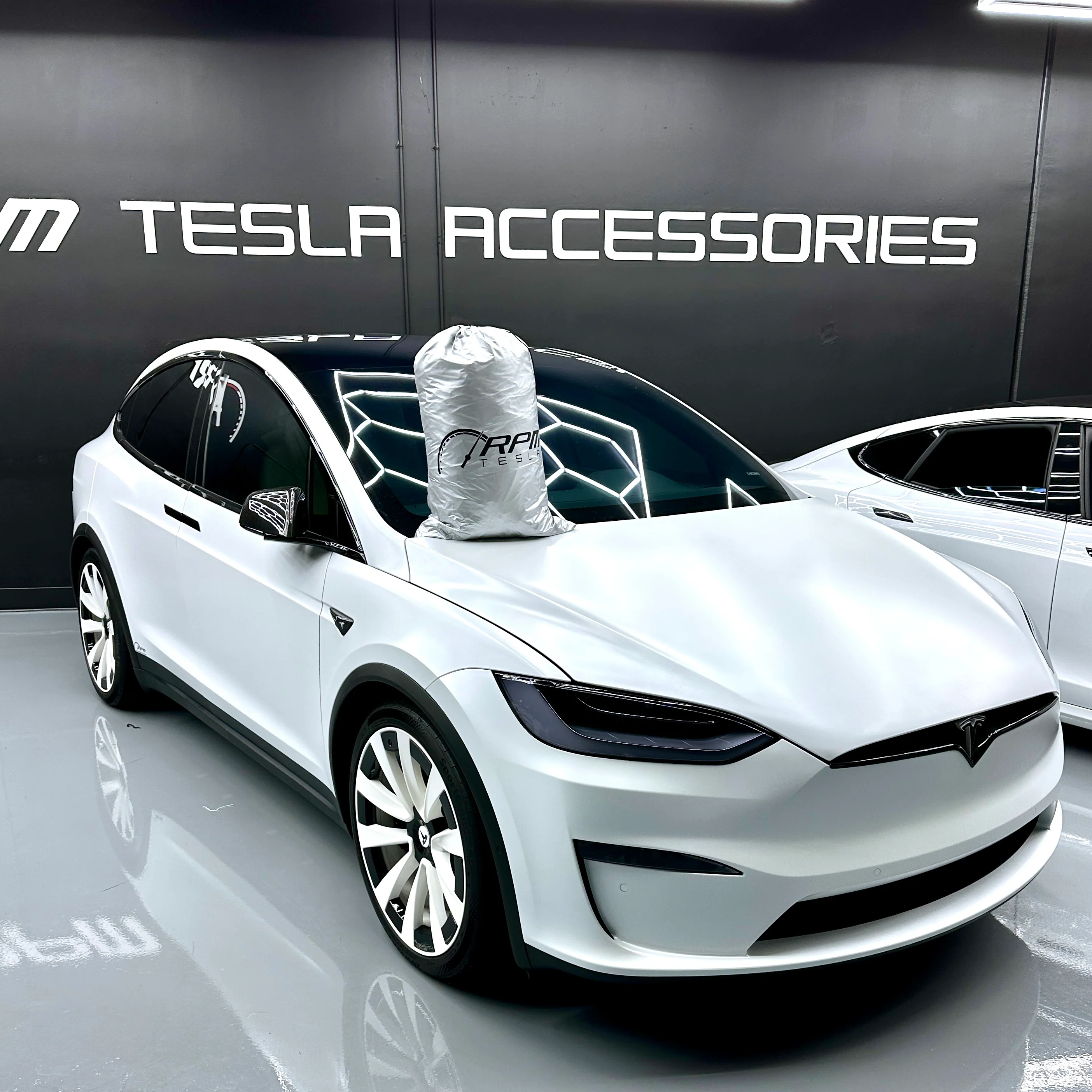 Model X Car Cover - Weatherproof Indoor & Outdoor - Charging Port / Driver Door Access - Image 3