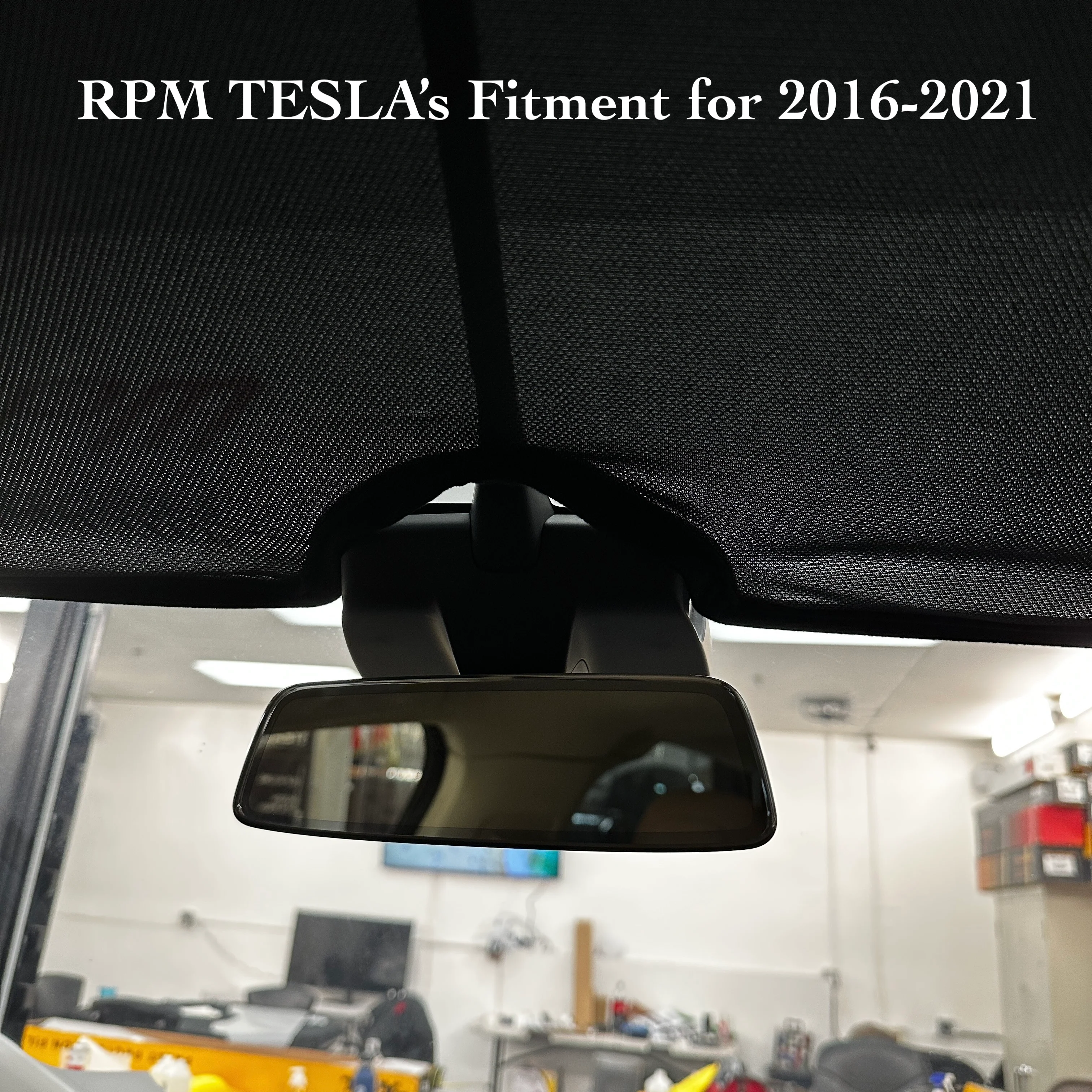 2016+ | Model X - Windshield Sunshade - Image 8
