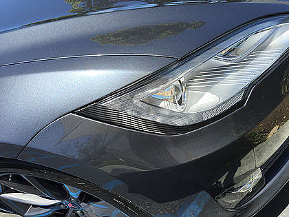 Model S Headlight Eyelid Wrap Trim - Variety* - Image 3