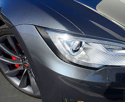 Model S Headlight Eyelid Wrap Trim - Variety* - Image 4