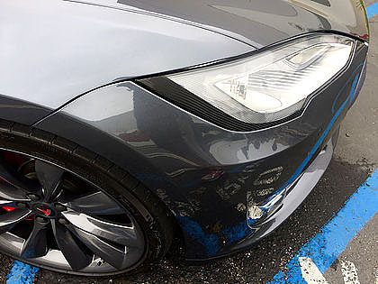Model S Headlight Eyelid Wrap Trim - Variety* - Image 6