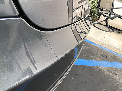 Model S Luggage & Rear Bumper Clear Bra - Image 3