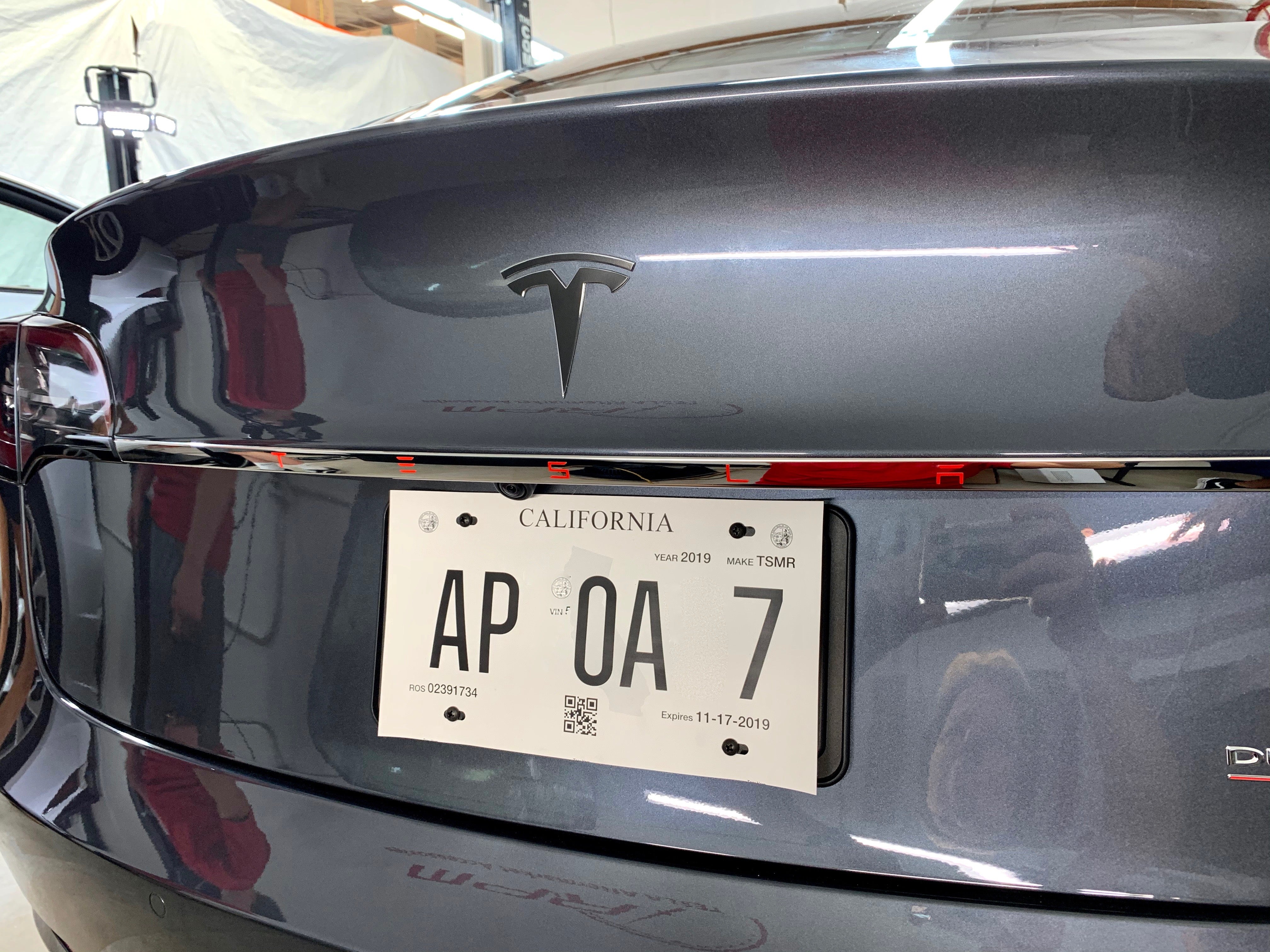 Model 3 Aluminum Tailgate Applique - Approx. 30.5" Length - Image 9