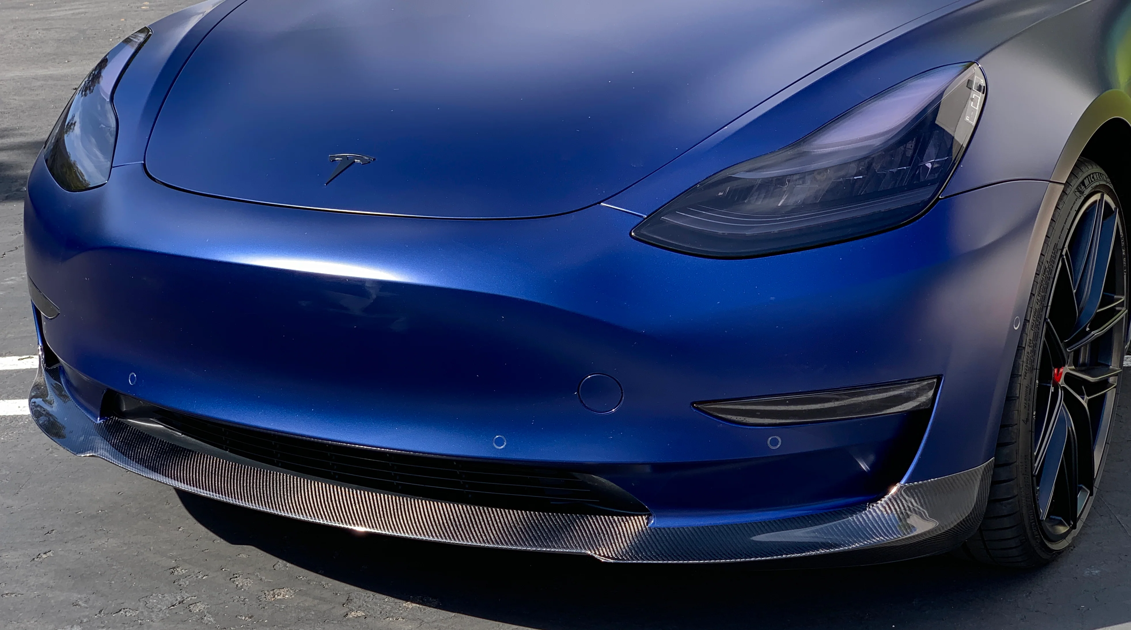 2017-2023 | Model 3 Front Lip Gen. 2 - Real Molded Carbon Fiber - Image 13