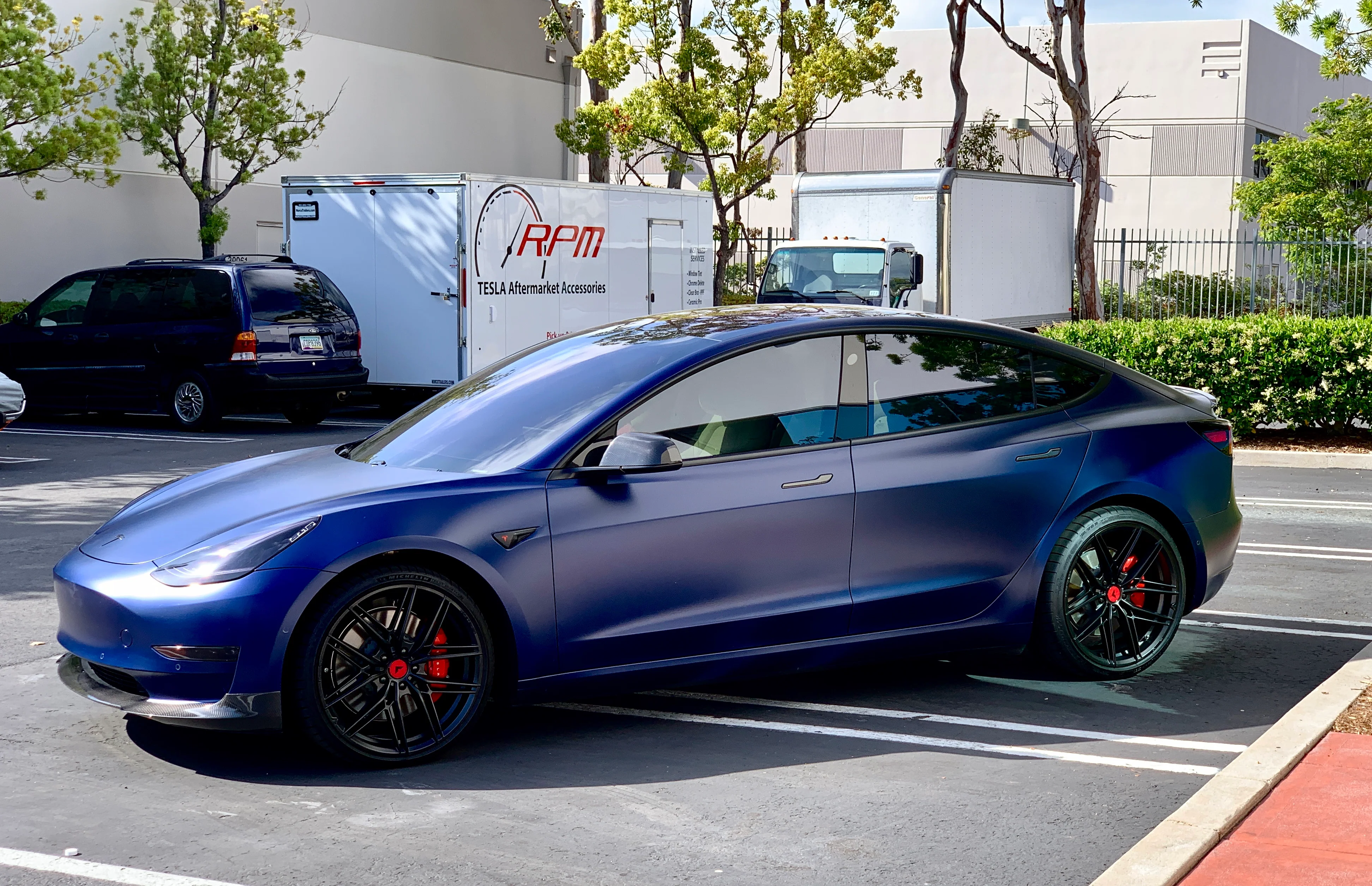 2017-2023 | Model 3 Front Lip Gen. 2 - Real Molded Carbon Fiber - Image 17