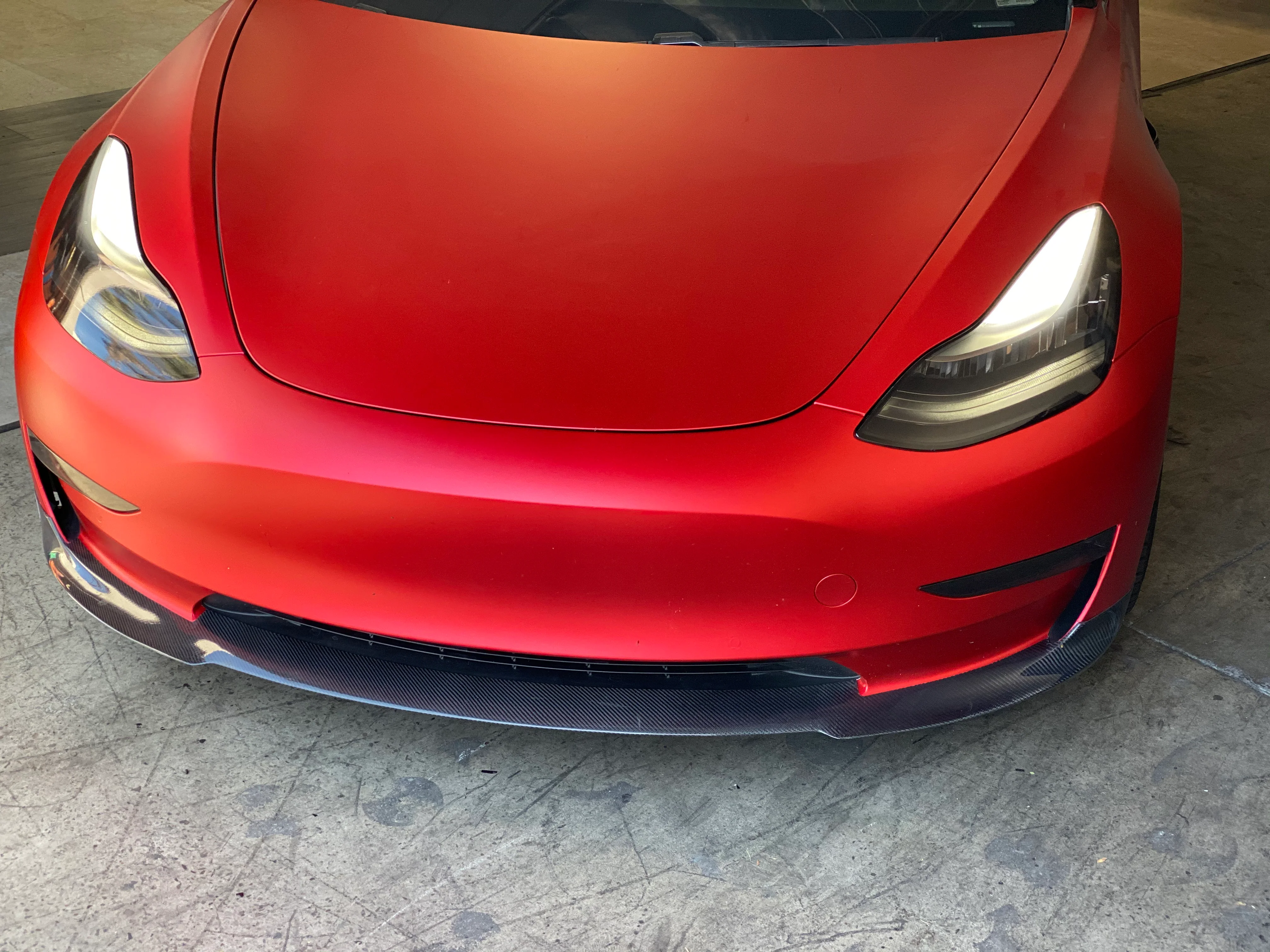 2017-2023 | Model 3 Front Lip Gen. 2 - Real Molded Carbon Fiber - Image 21