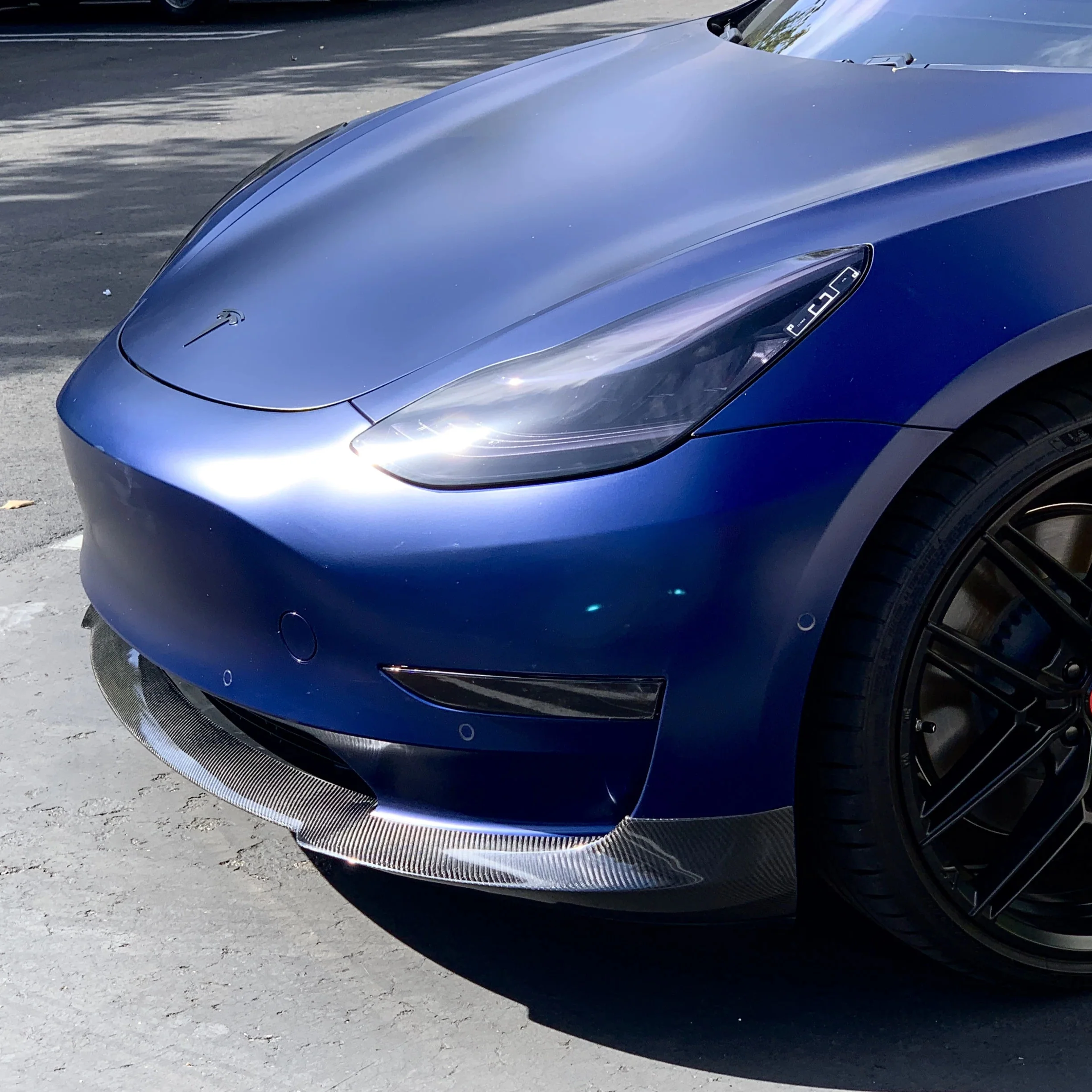 2017-2023 | Model 3 Front Lip Gen. 2 - Real Molded Carbon Fiber - Image 6