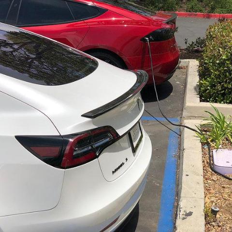 2017-2023 | Model 3 Blade Spoiler - Real Molded Carbon Fiber - Image 3