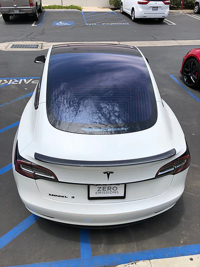 2017-2023 | Model 3 Blade Spoiler - Real Molded Carbon Fiber - Image 6
