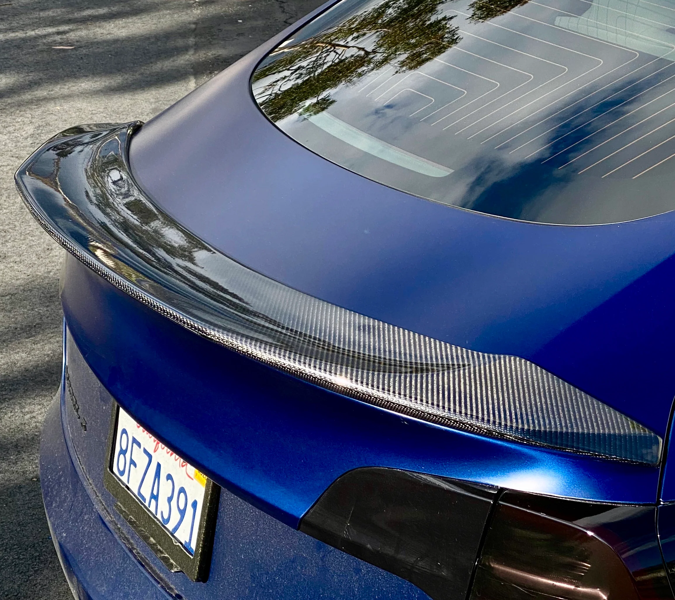 2017-2023 | Model 3 Jupiter V-Style Spoiler - Real Molded Carbon Fiber - Image 10