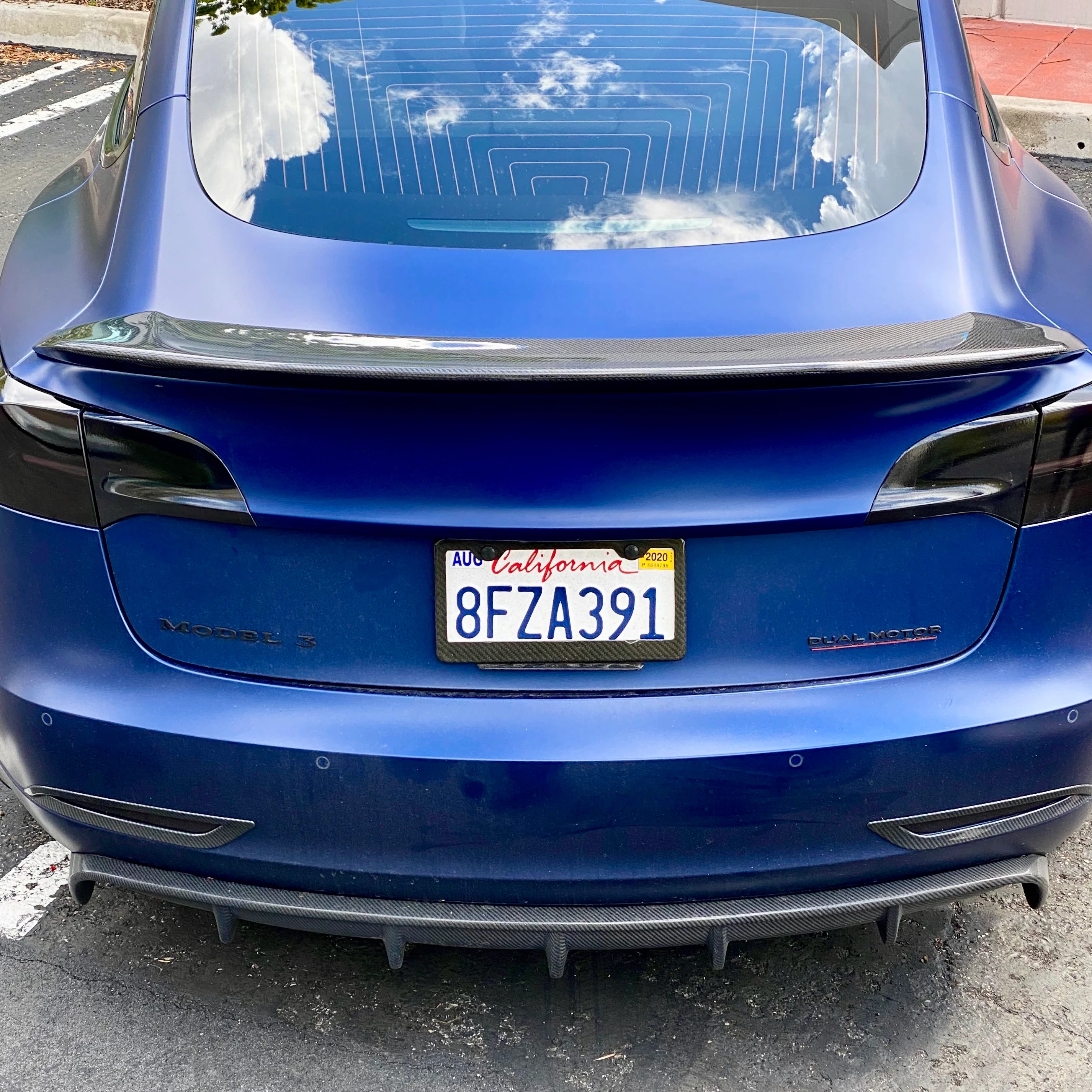2017-2023 | Model 3 Jupiter V-Style Spoiler - Real Molded Carbon Fiber - Image 5