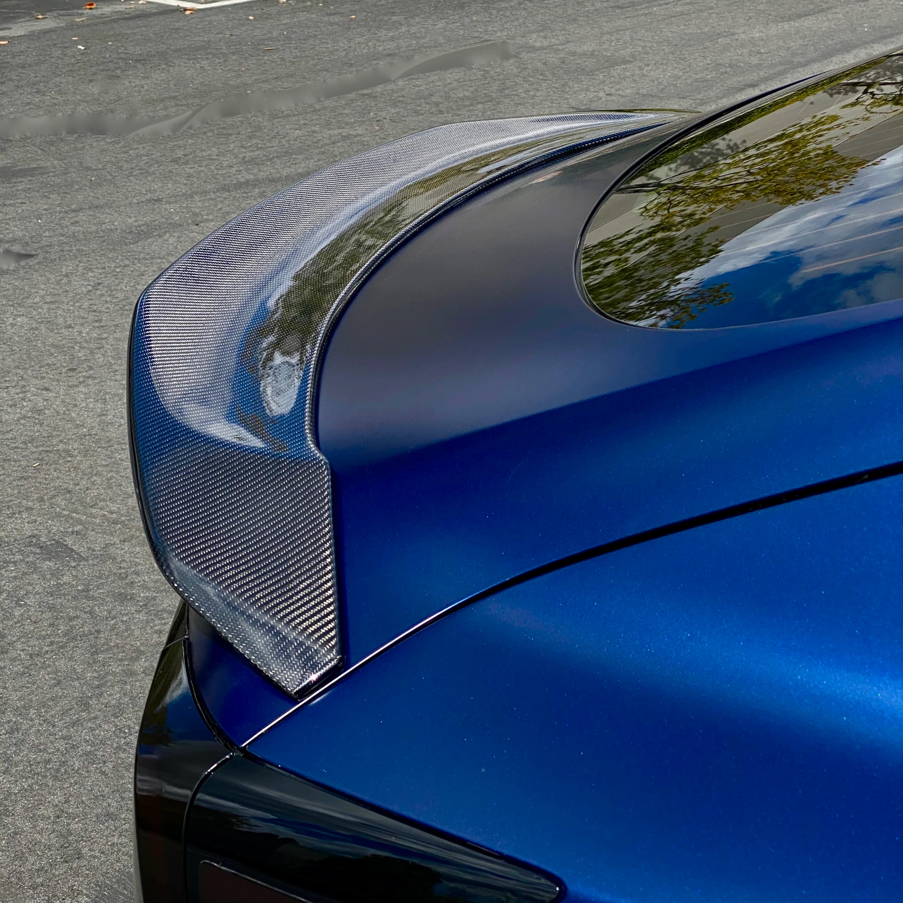 2017-2023 | Model 3 Jupiter V-Style Spoiler - Real Molded Carbon Fiber - Image 7