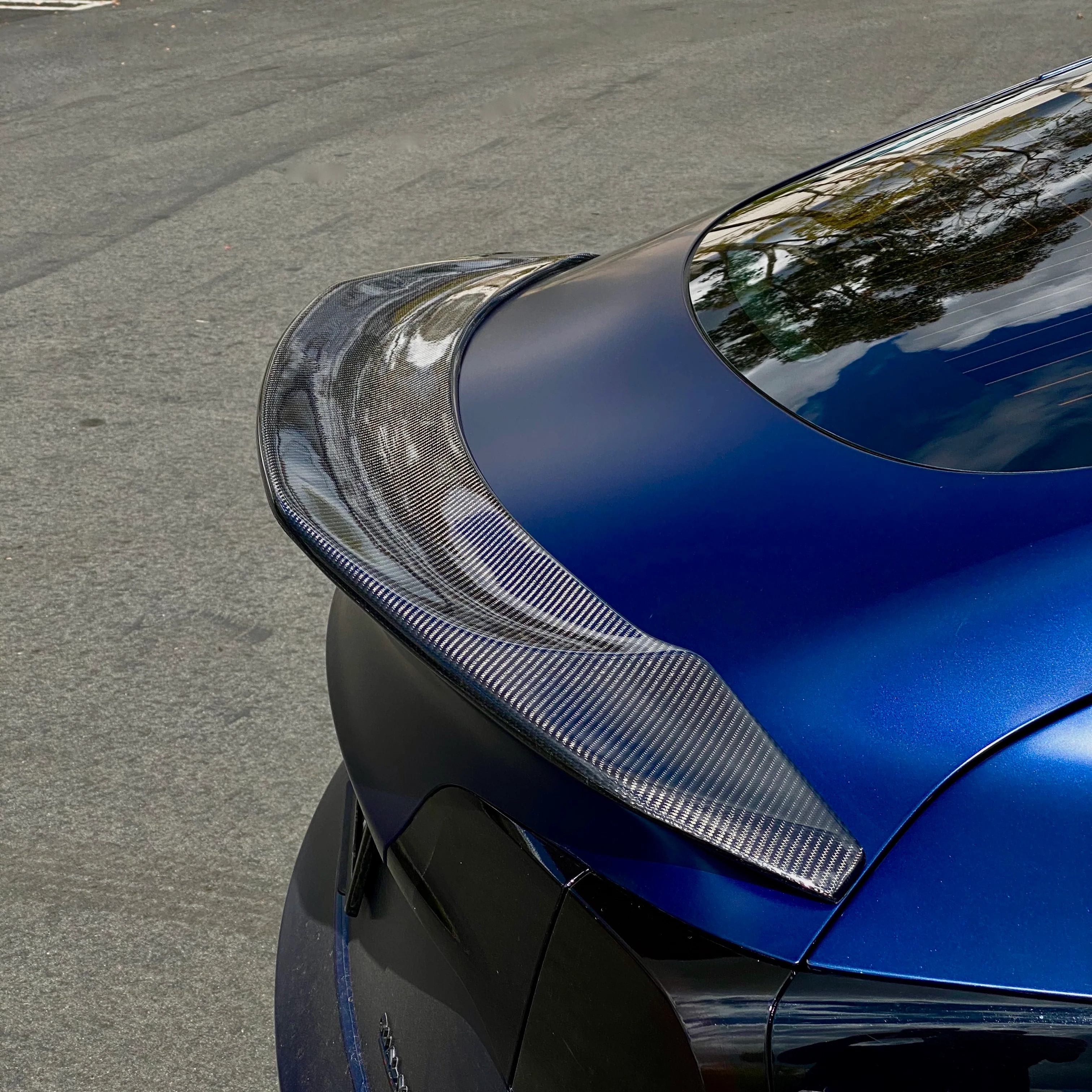 2017-2023 | Model 3 Jupiter V-Style Spoiler - Real Molded Carbon Fiber - Image 8