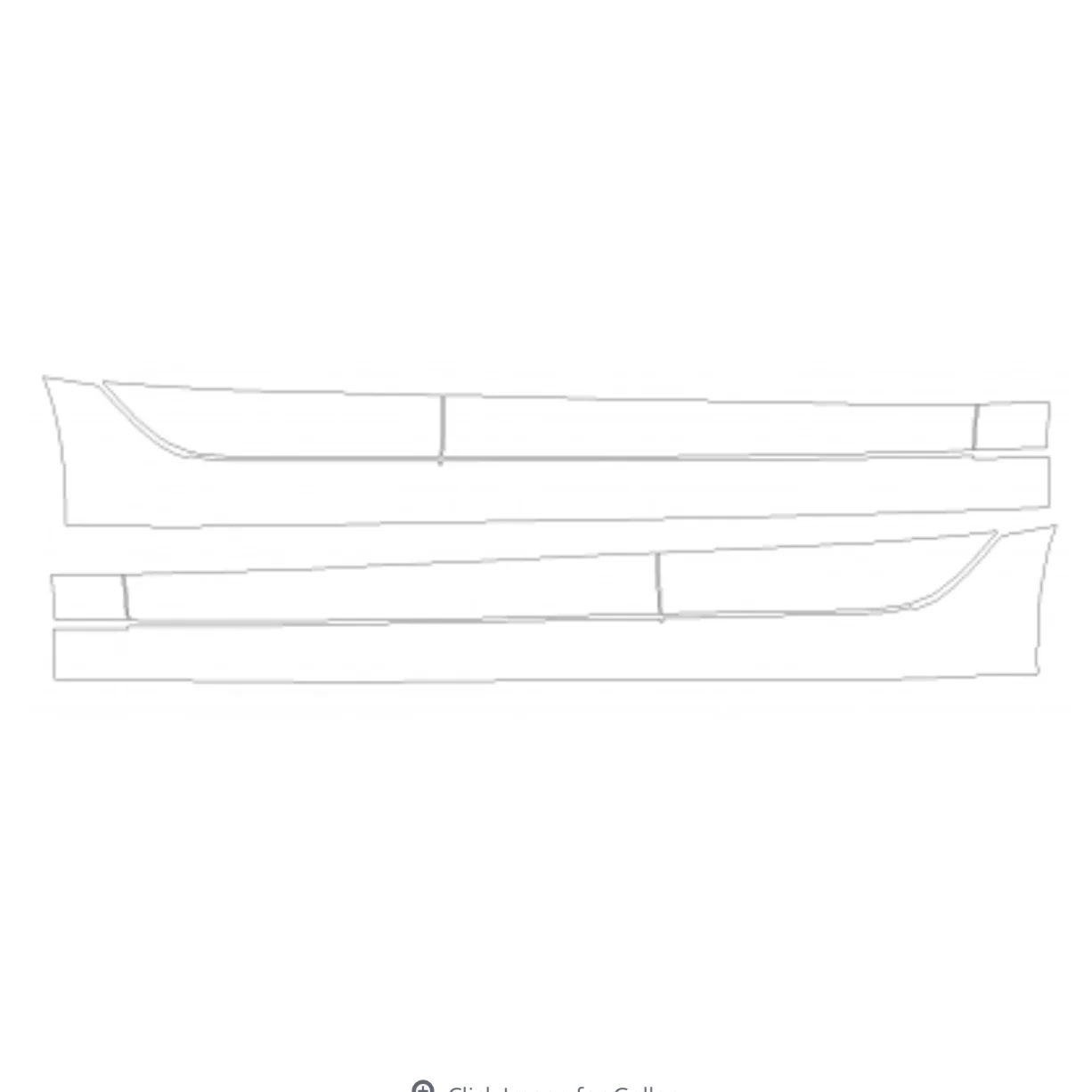 Model 3 Lower Door & Rocker Panel Paint Protection Kit - Clear Bra - Image 3