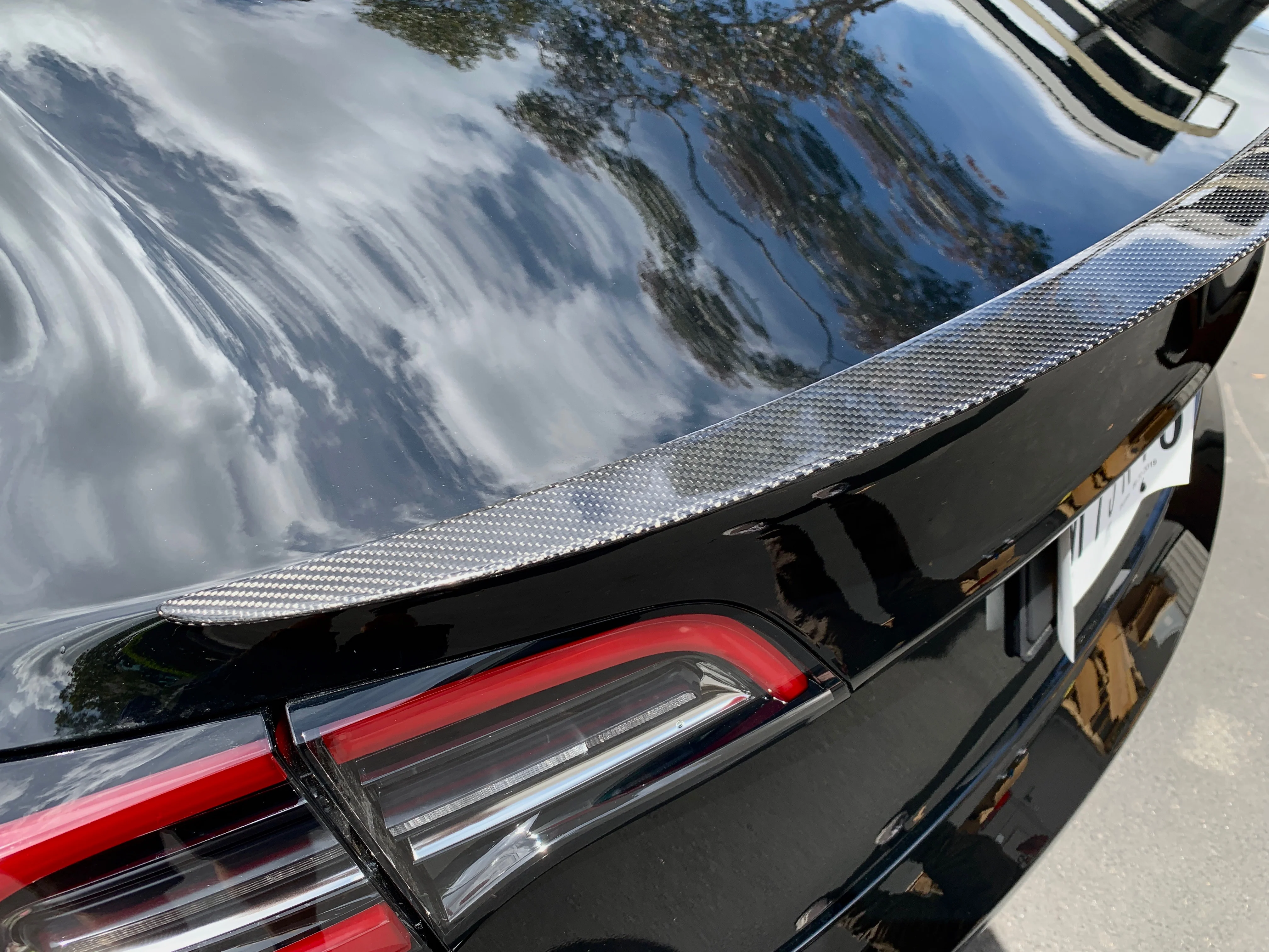 2017-2023 | Model 3 Performance Spoiler - Real Molded Carbon Fiber - Image 4