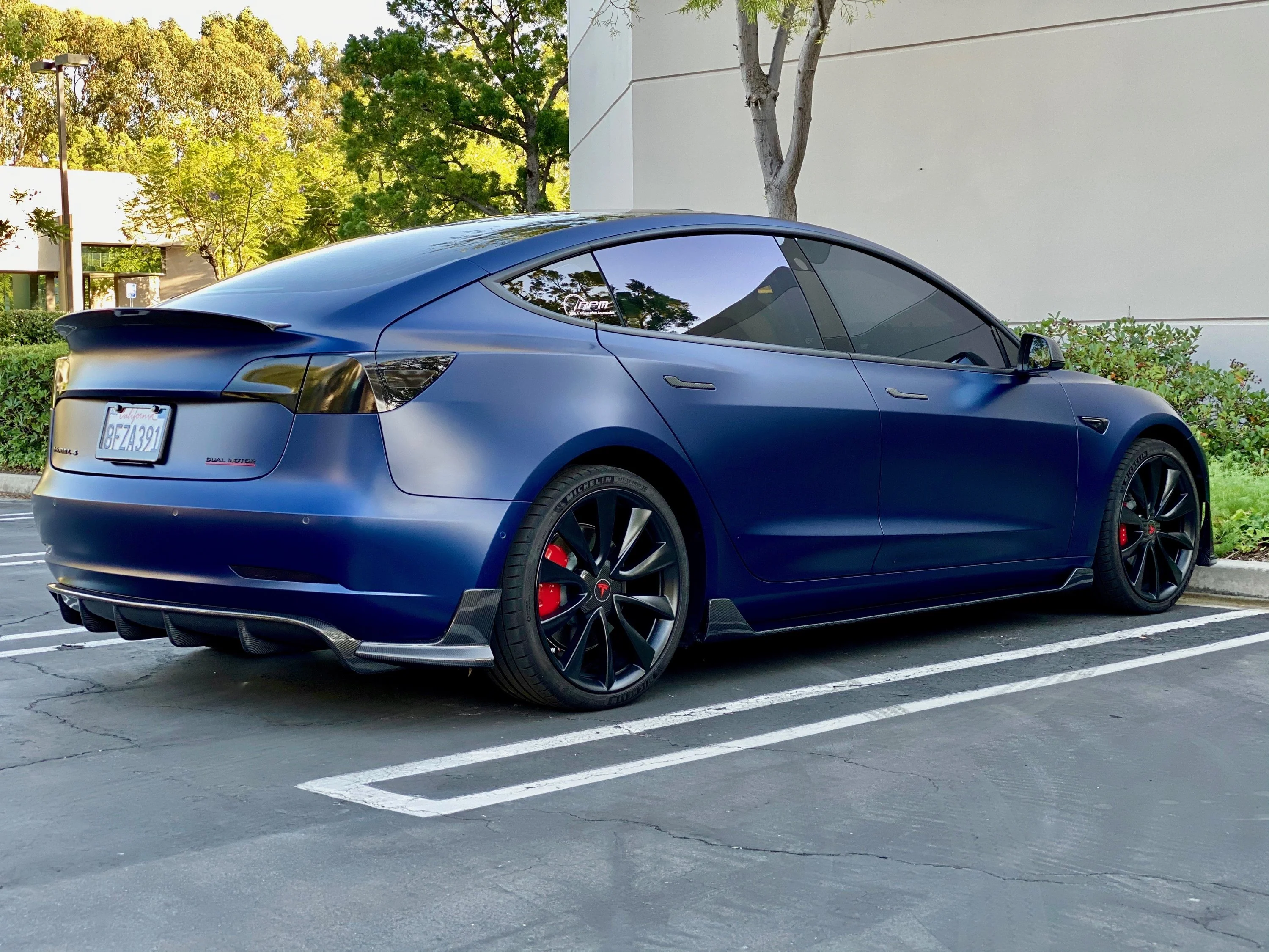 2017-2023 | Model 3 Razzo Aero Diffuser - Real Molded Carbon Fiber - Image 4