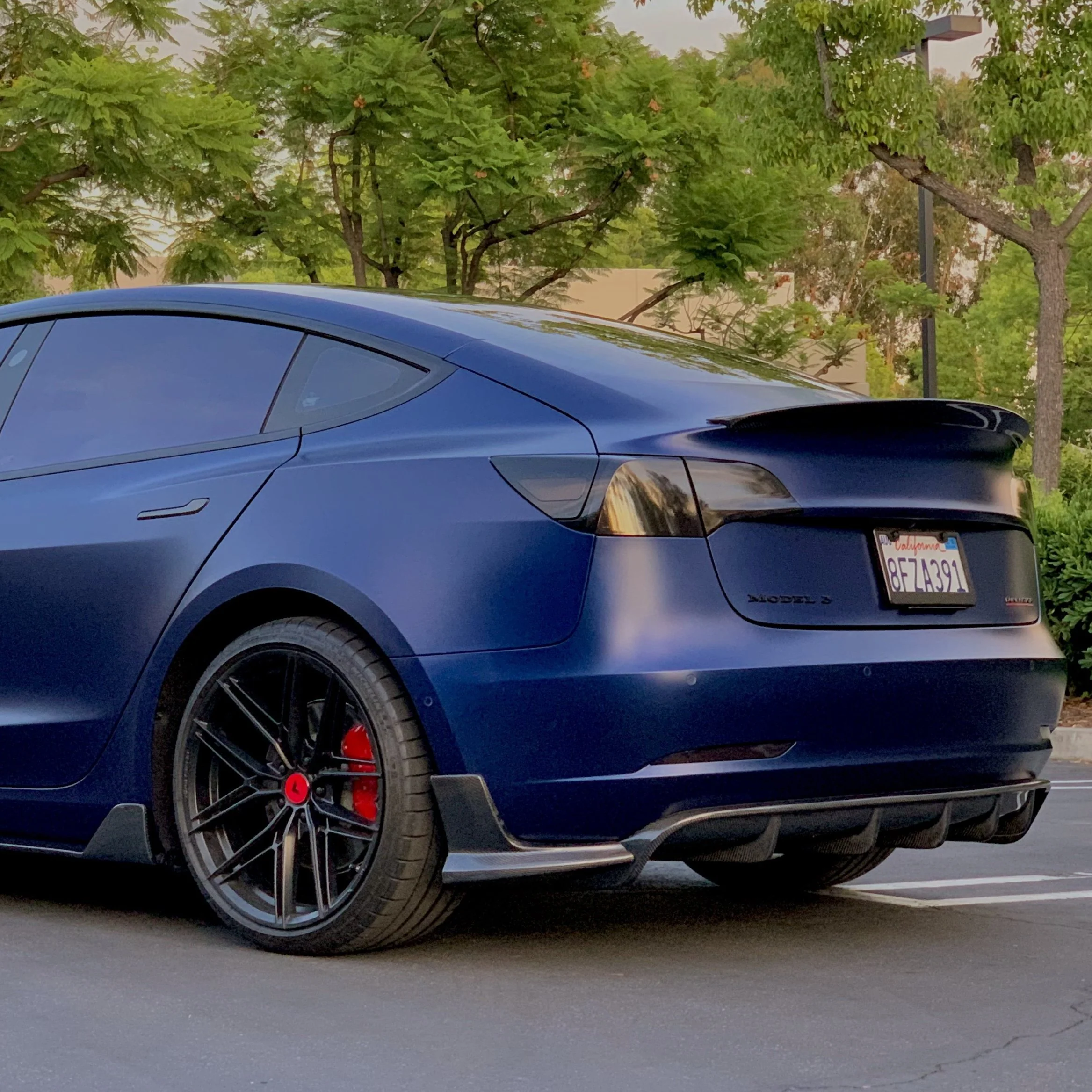 2017-2023 | Model 3 Razzo Aero Diffuser - Real Molded Carbon Fiber - Image 8