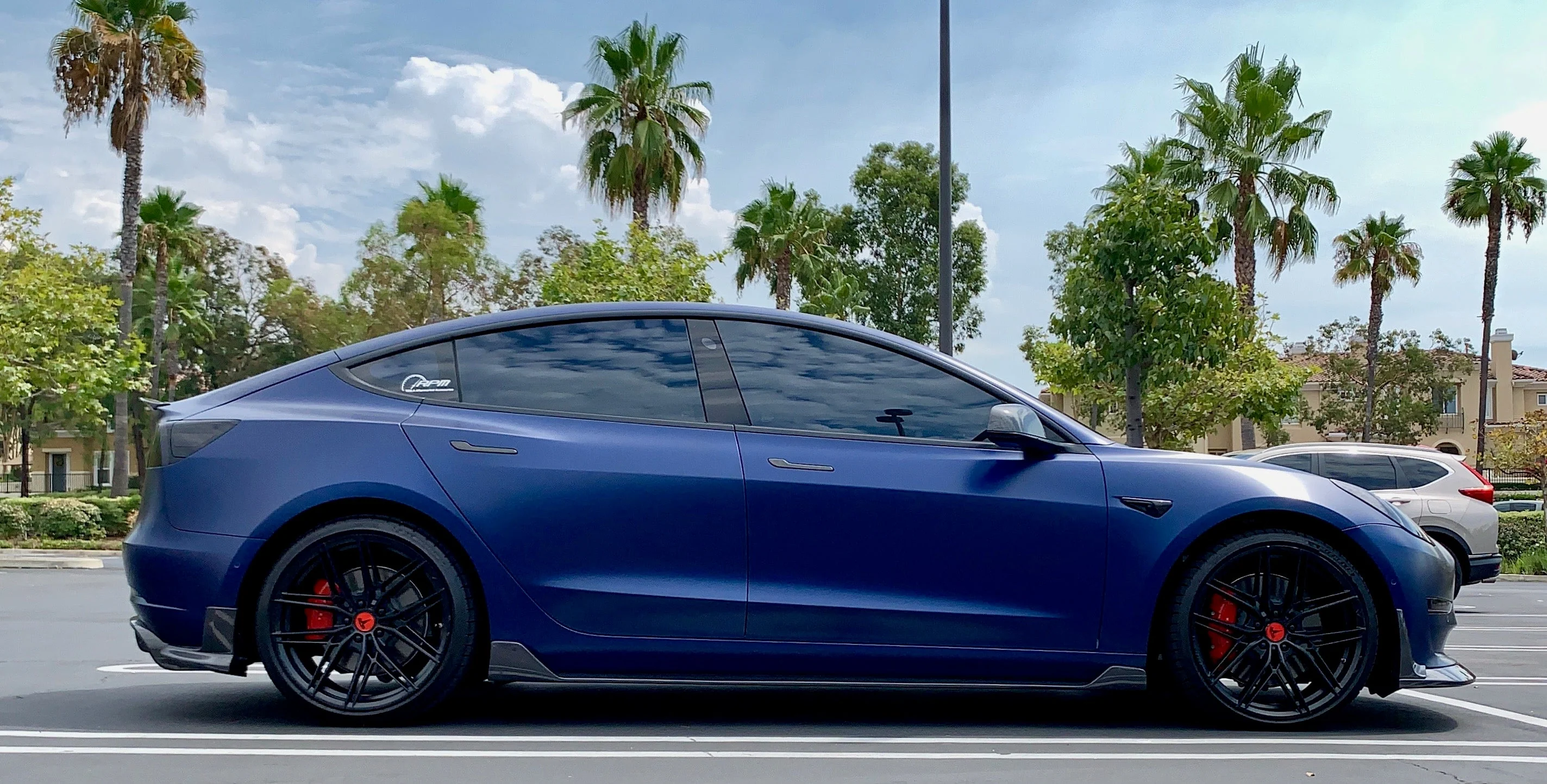 2017-2023 | Model 3 Razzo Aero Side Skirts (1 Pair) - Real Molded Carbon Fiber - Image 7