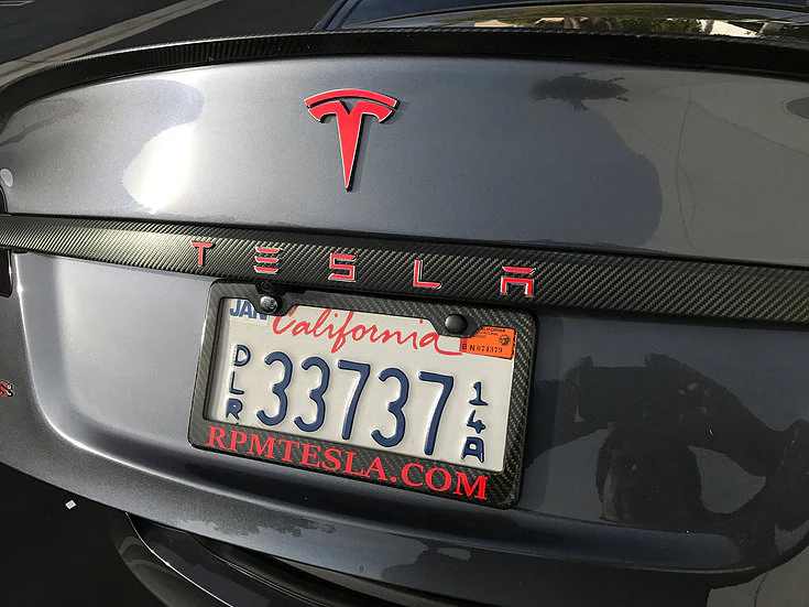 Model S Tailgate Applique Vinyl Wrap - Variety* - Image 6