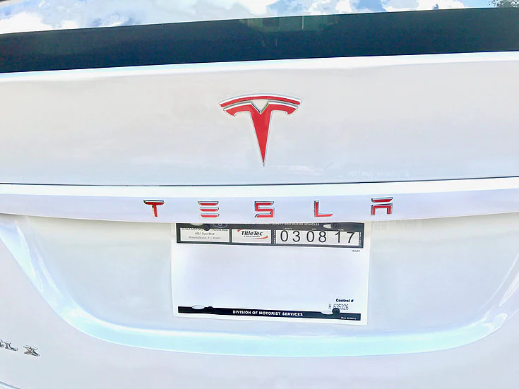 Model S Tailgate Applique Vinyl Wrap - Variety* - Image 7